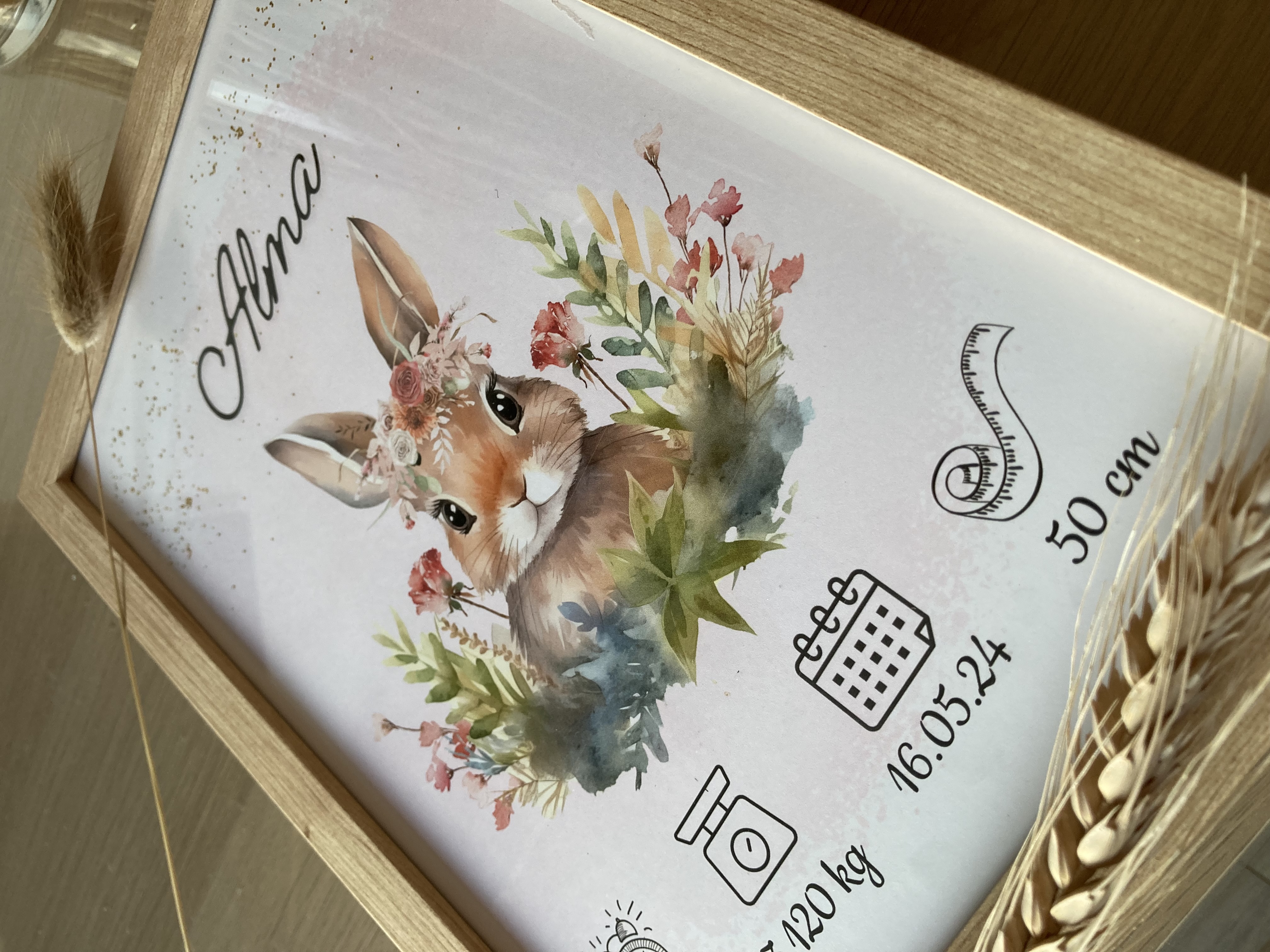 Affiche de Naissance - Thème au choix