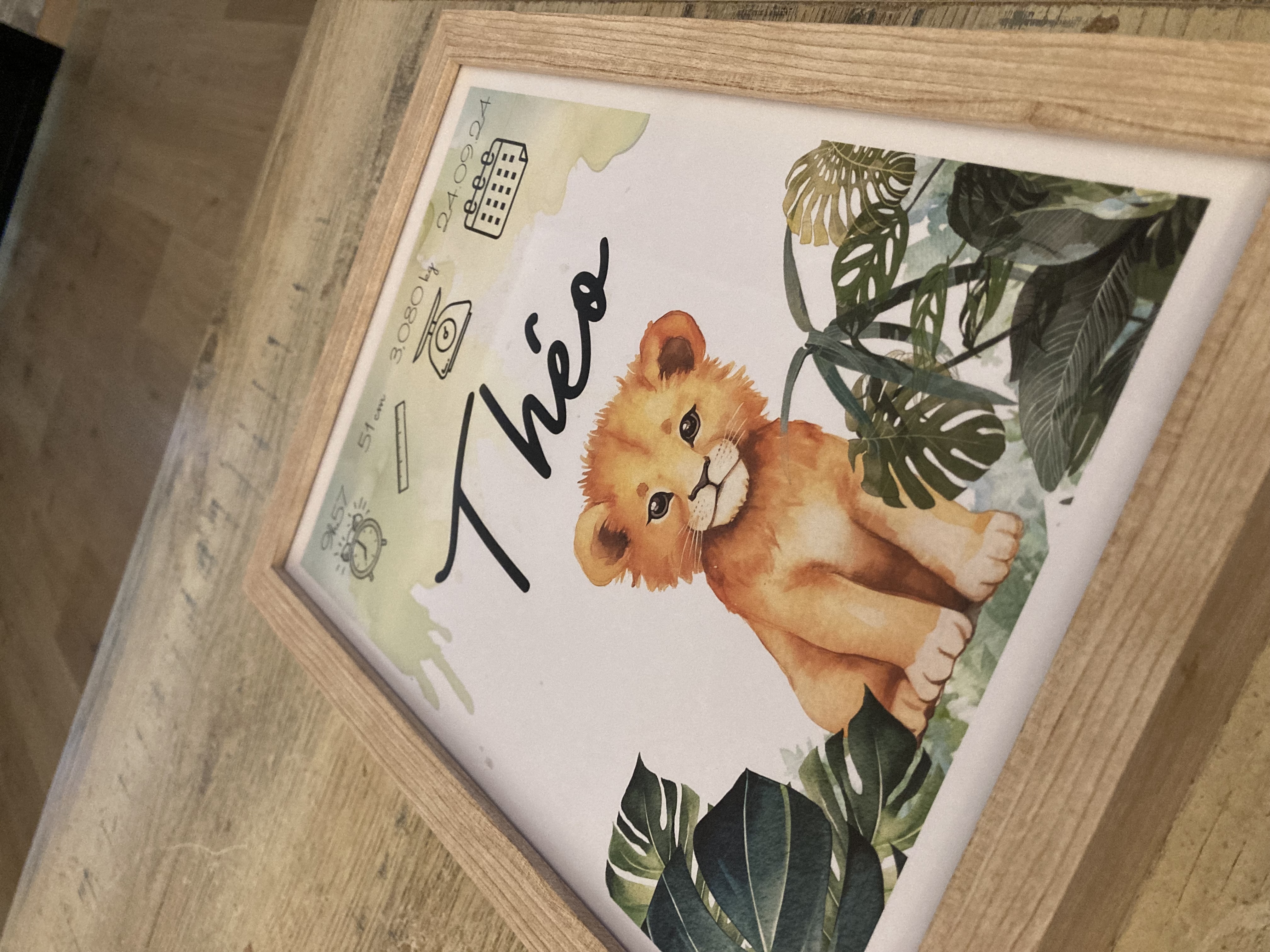 Affiche de Naissance - Thème au choix