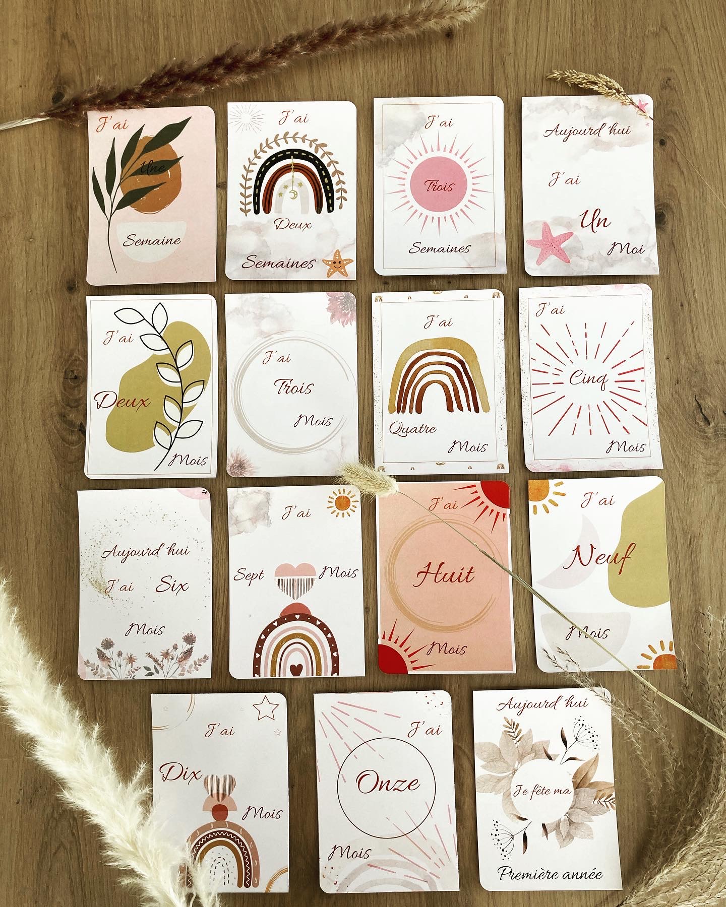 Cartes étapes Terracotta