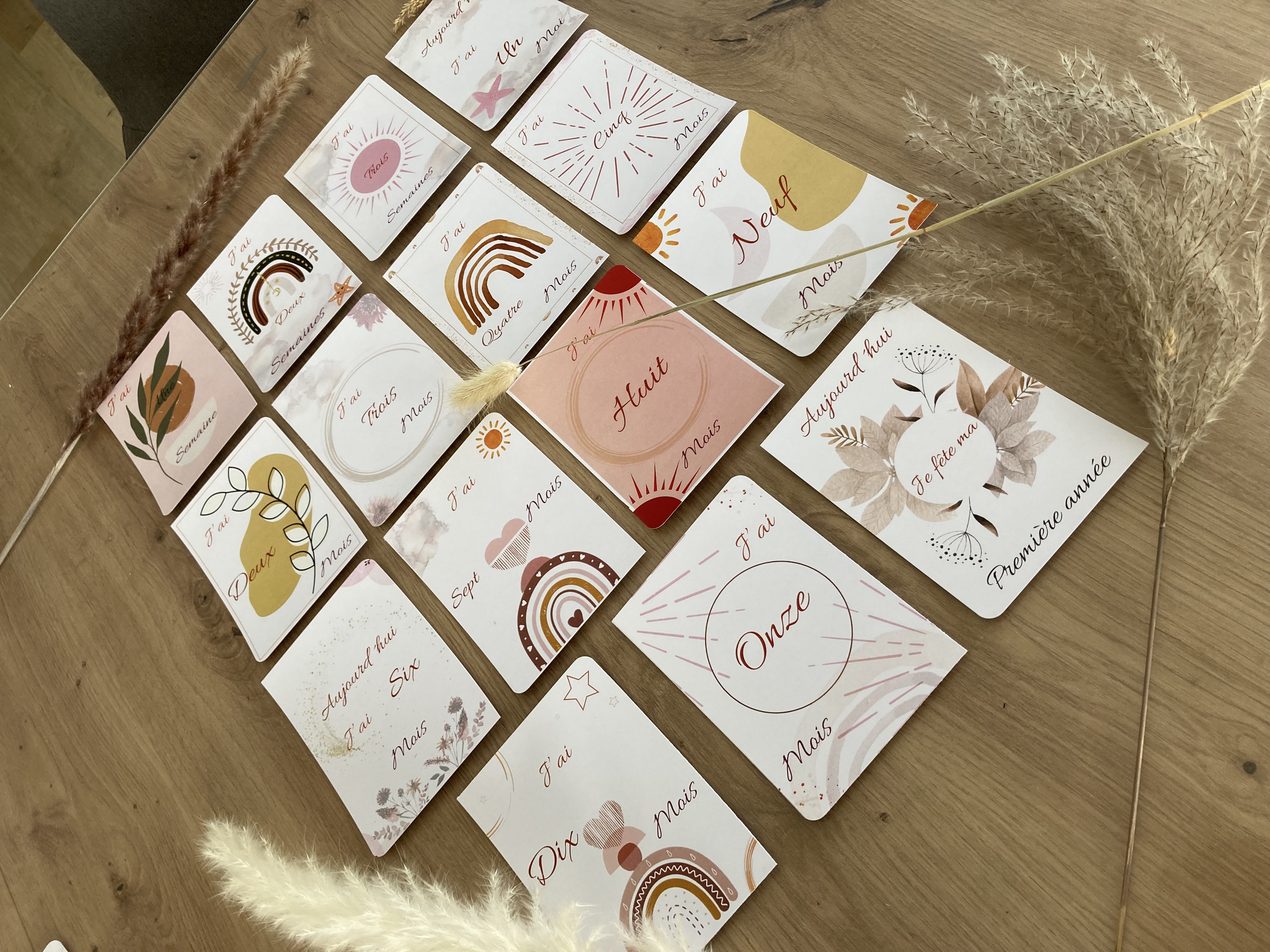 Cartes étapes Terracotta