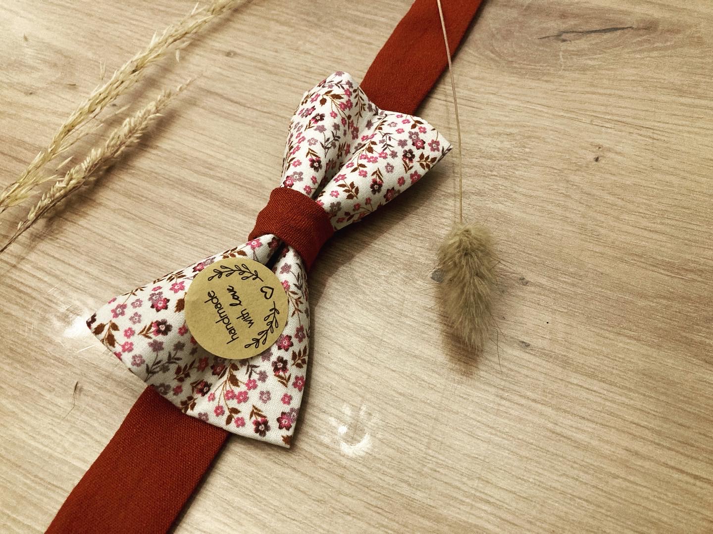 Noeud de Papillon Bordeau Chic