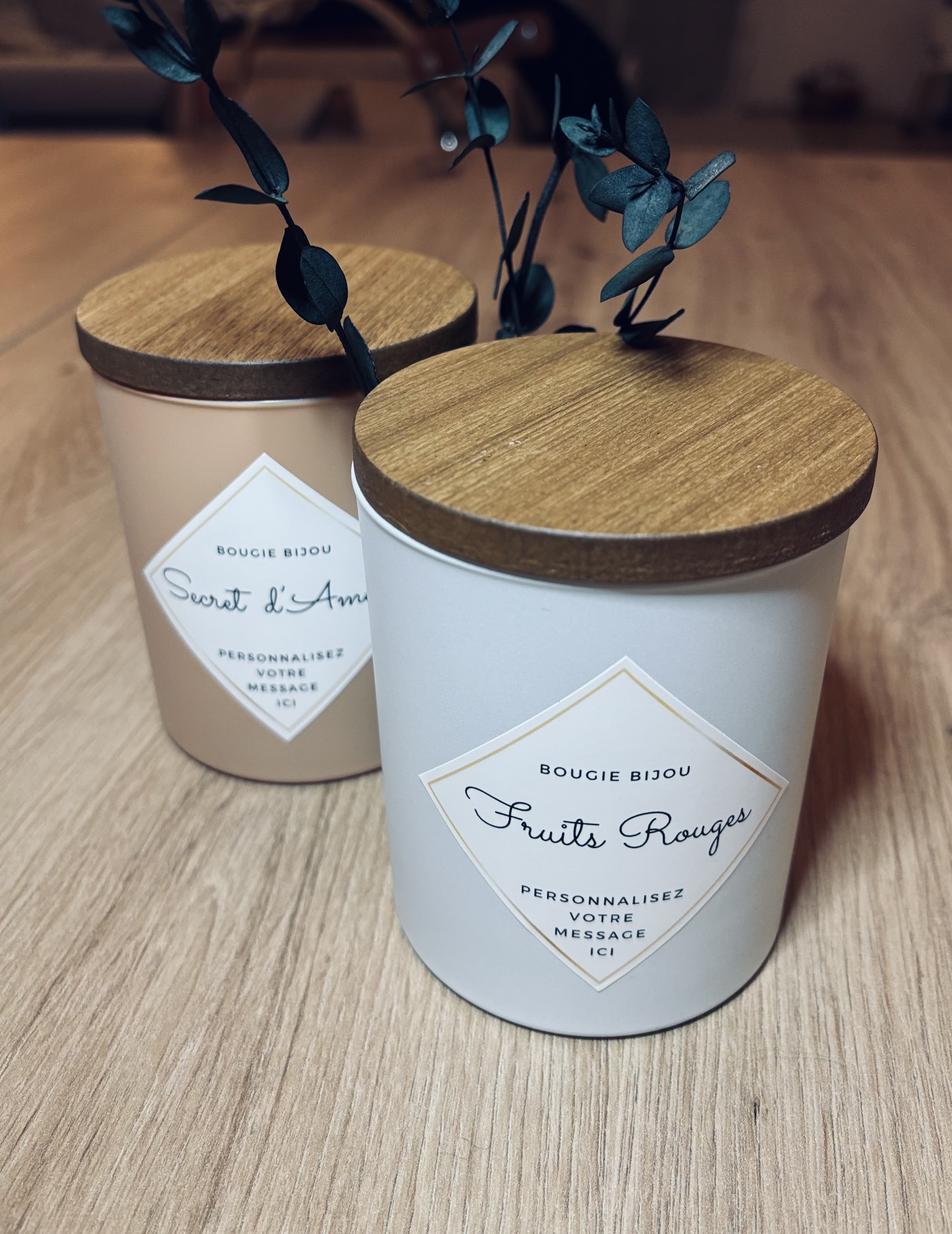 Bougie Bijou Personnalisée - 570g