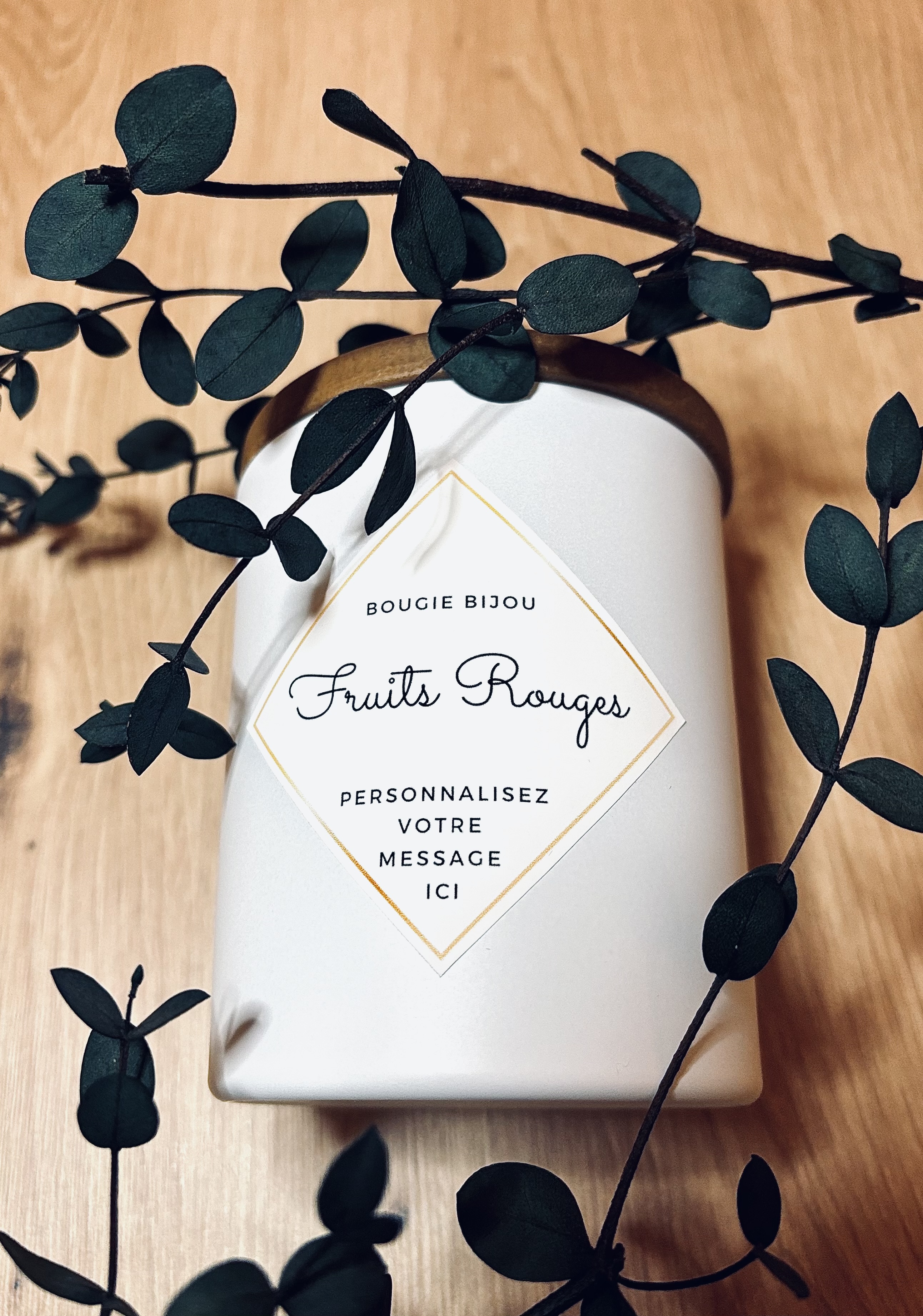 Bougie Bijou Personnalisée - 570g