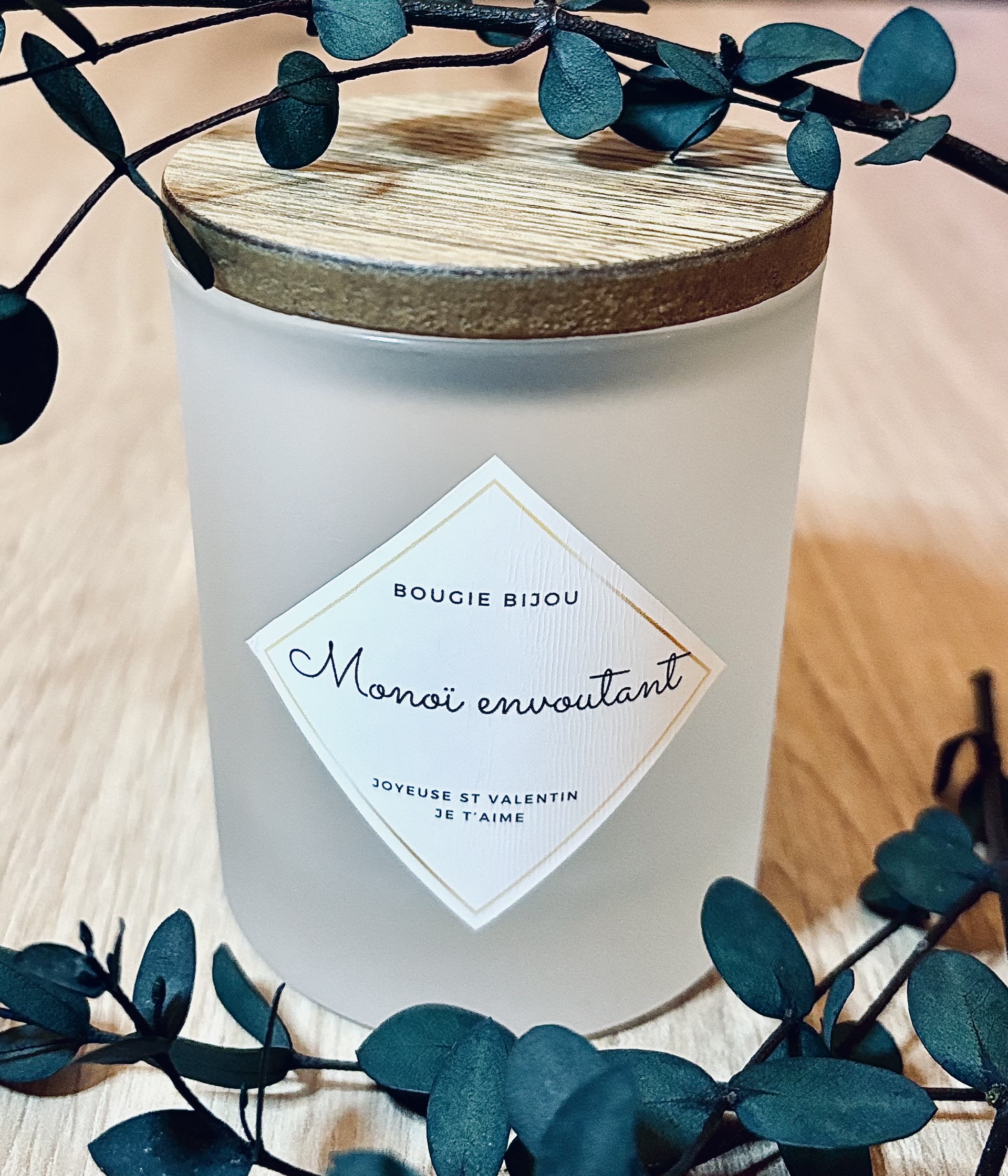 Bougie Bijou Personnalisée - 400g