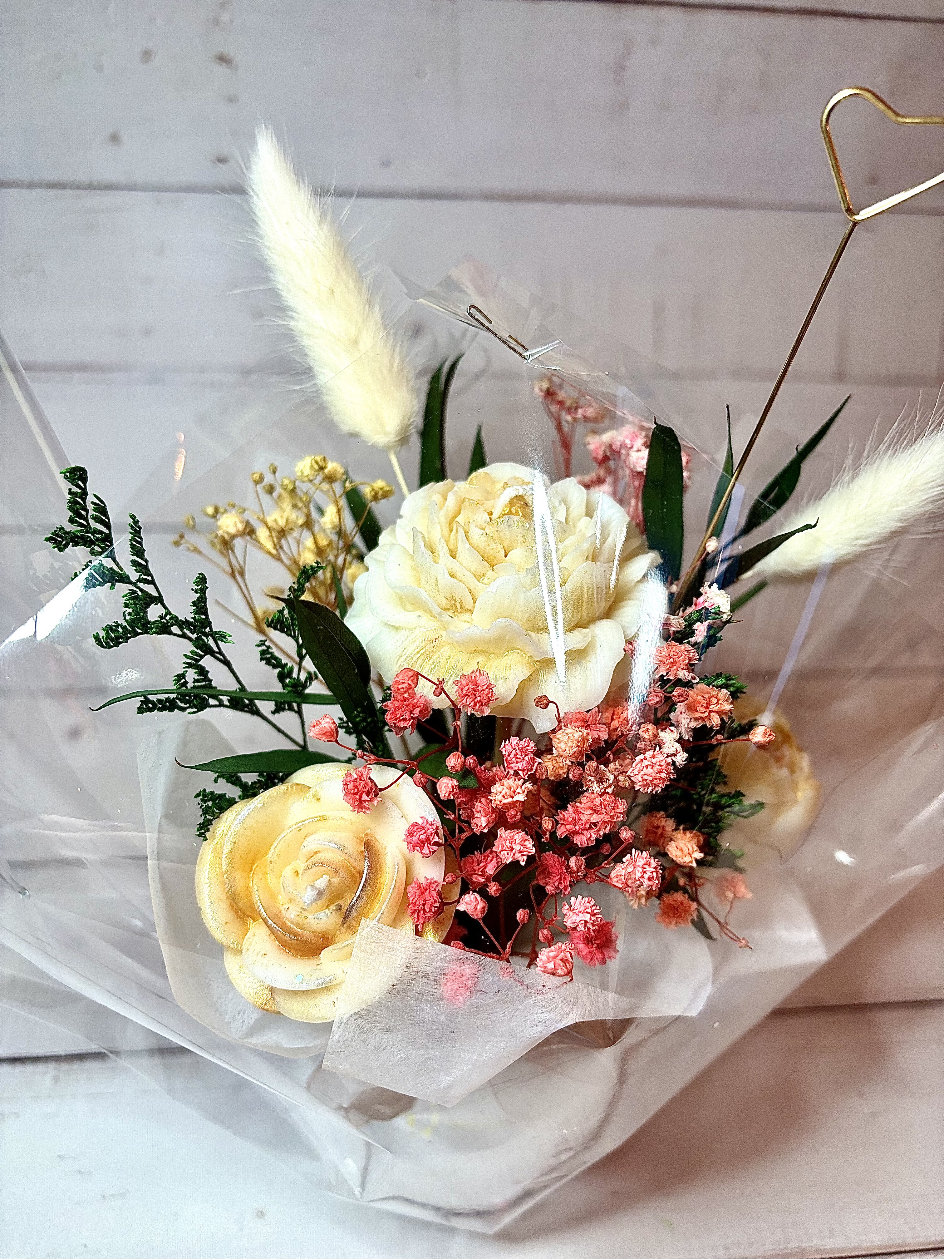 Bouquet de Bougies en pot - Petite Taille - A personnaliser