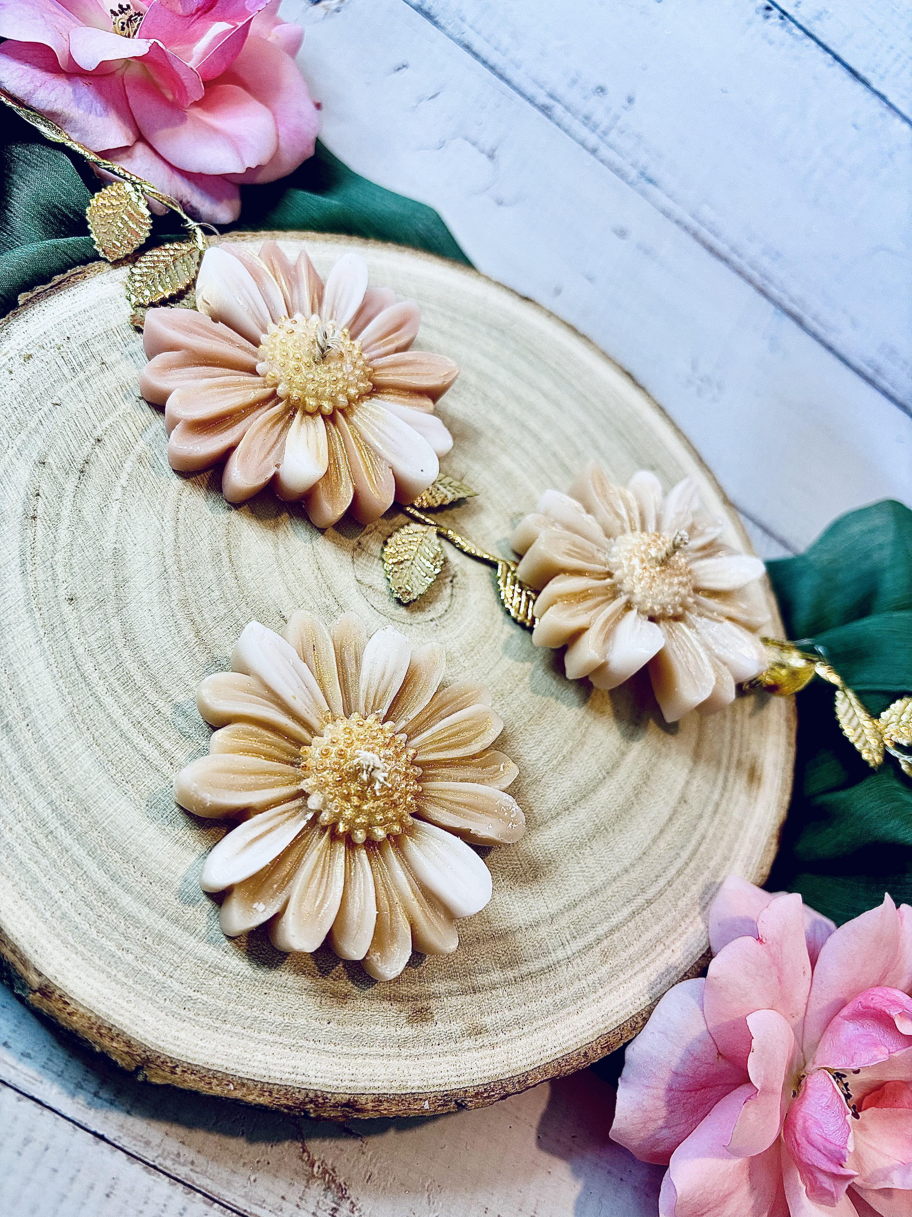 Coffret Bougie florale