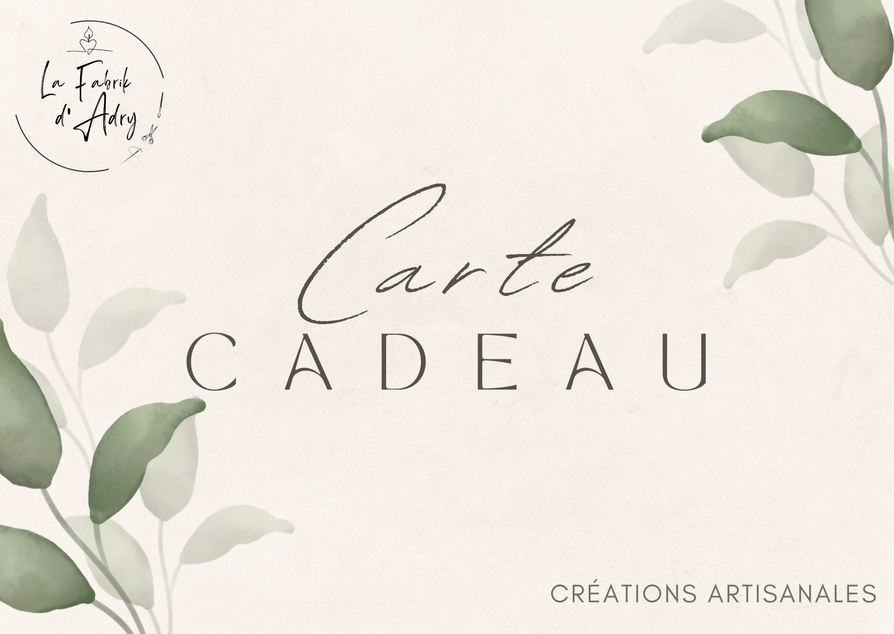 Carte cadeau