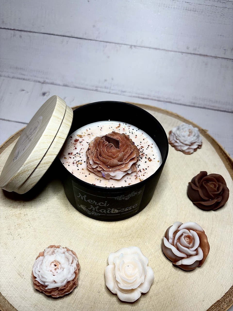 Bougies Florales - Petits formats