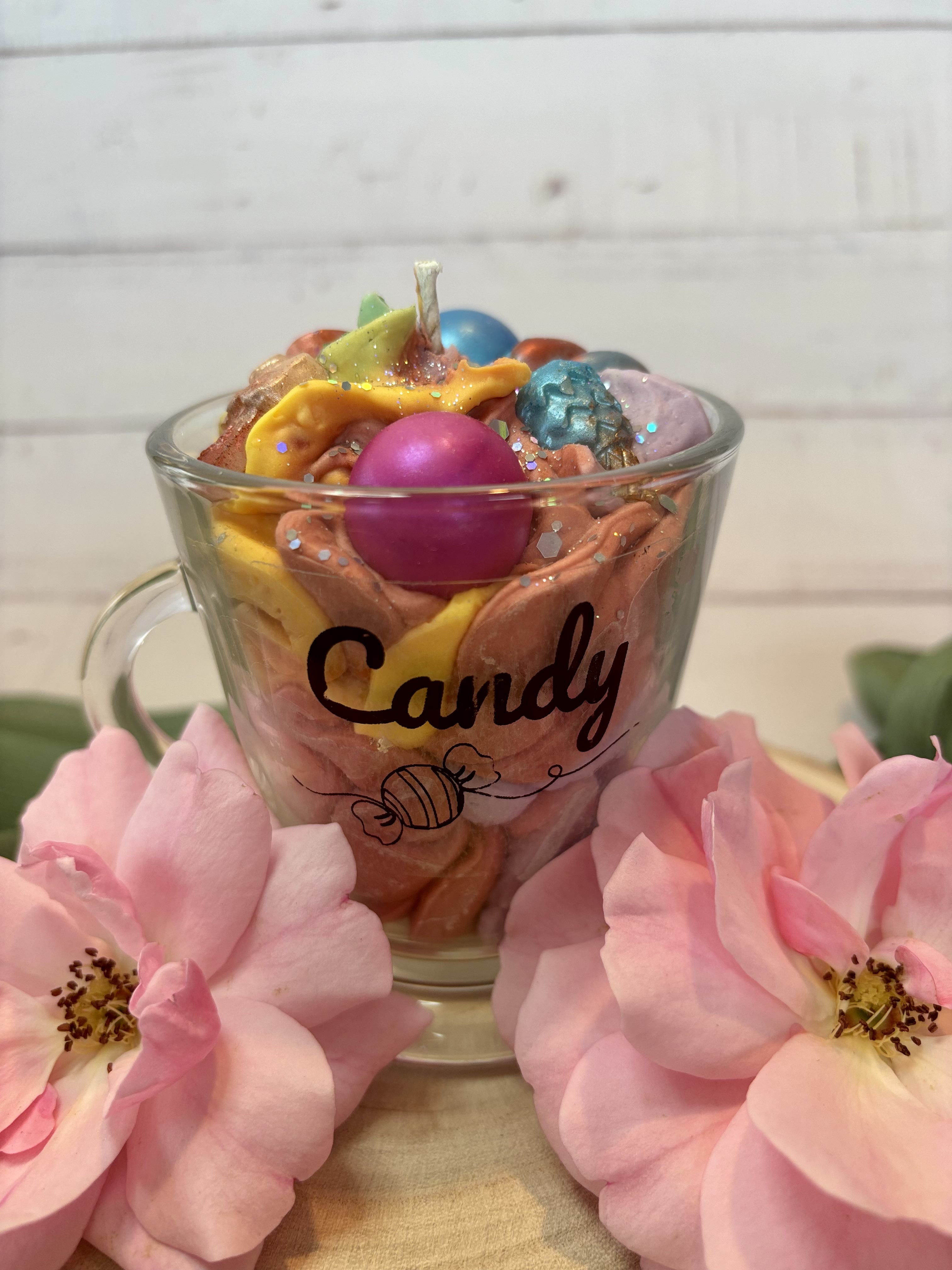 Bougie gourmande - Parfum Candy