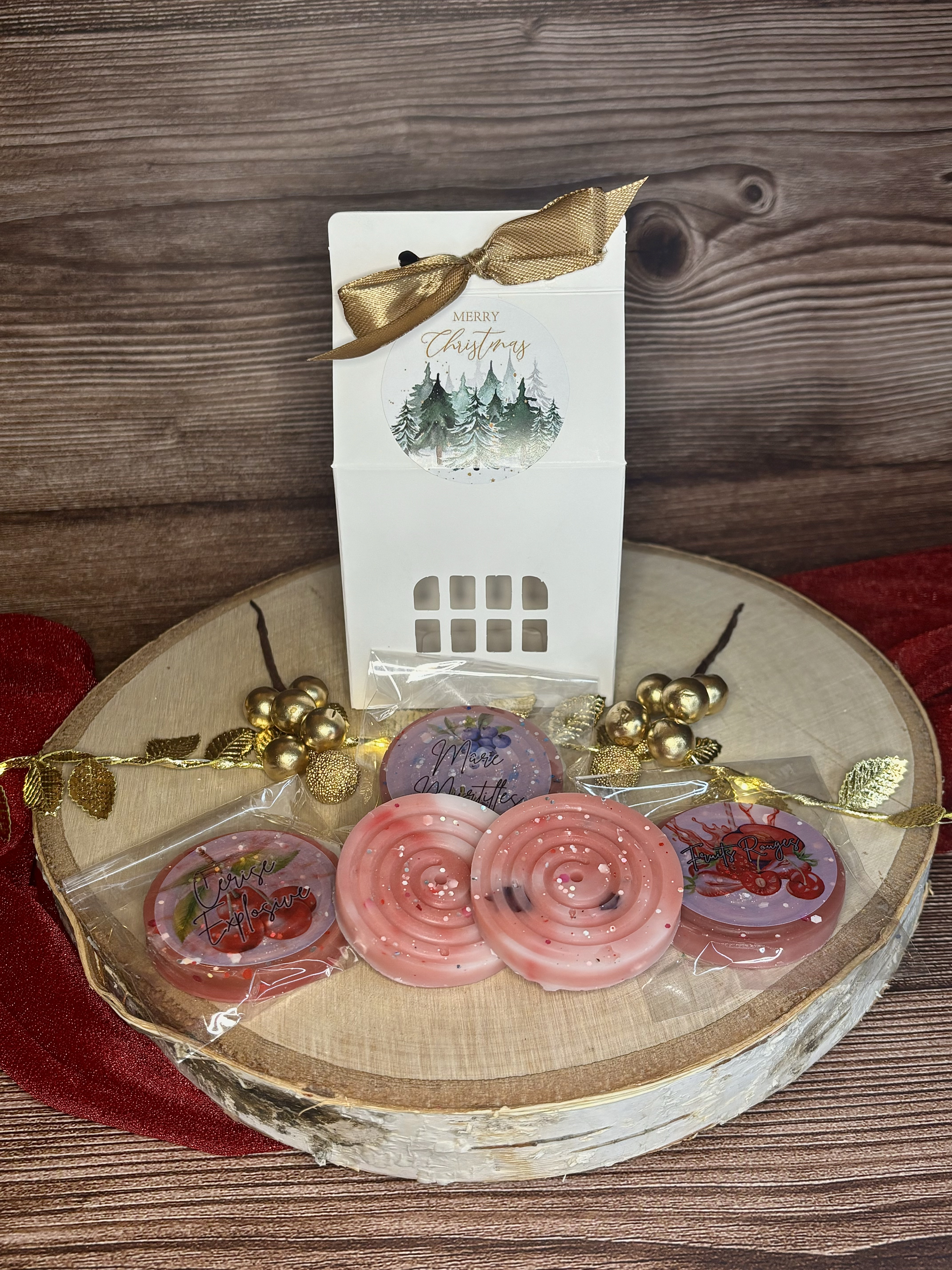 Box de fondants - Maison de Noël