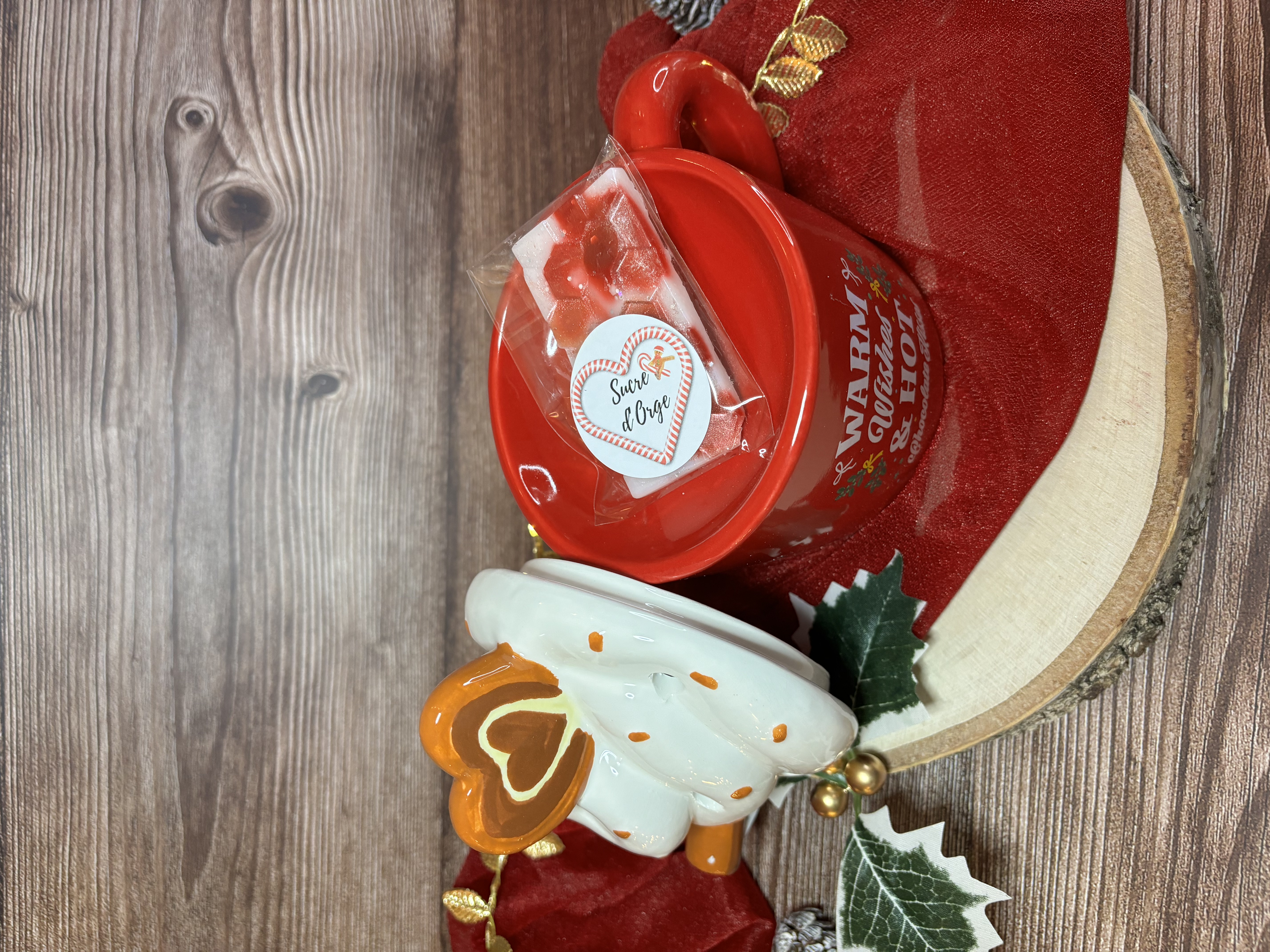 Brûle parfum Mug Gourmand de Noël