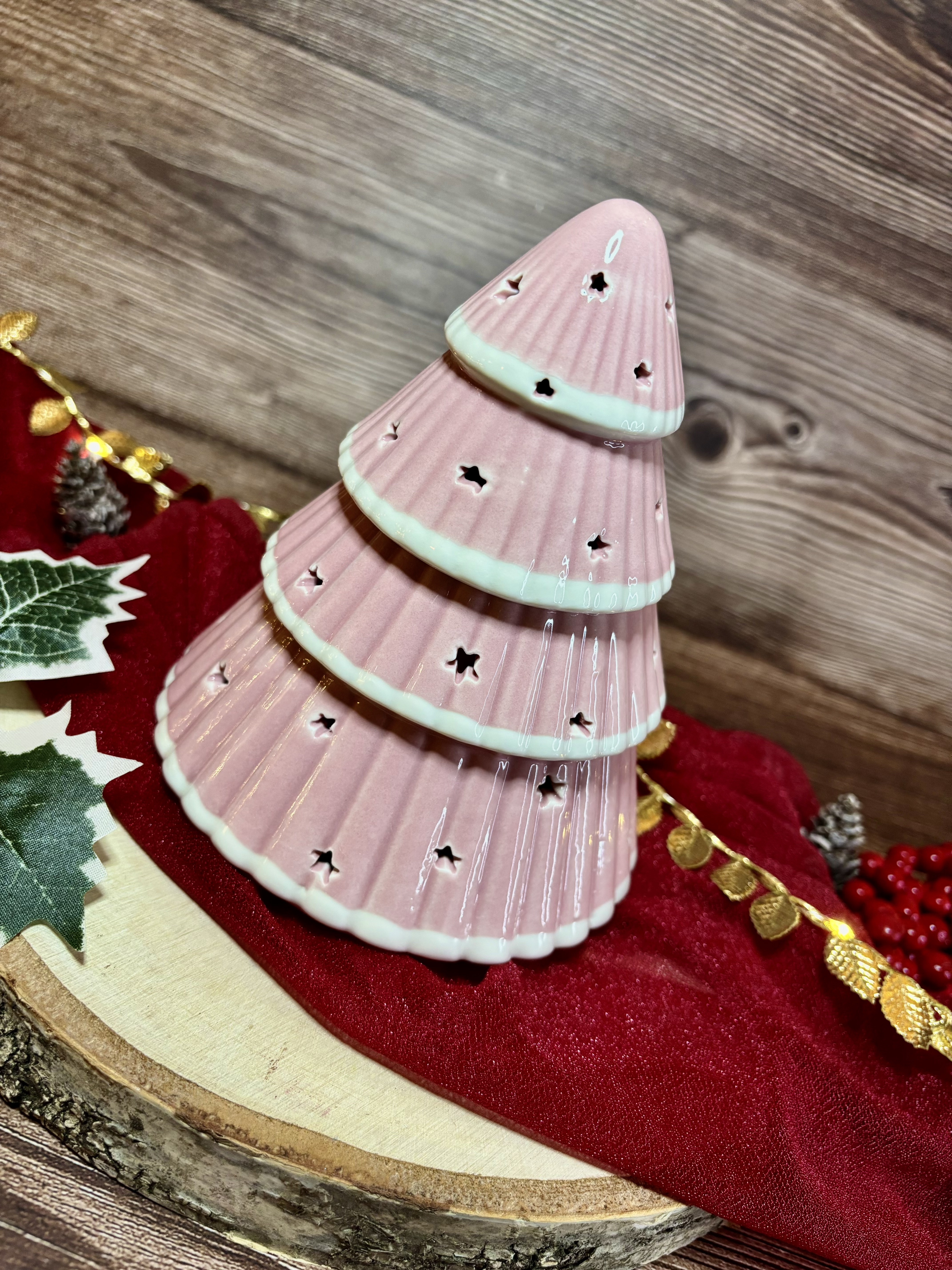 Brûle parfum Sapin - Rose