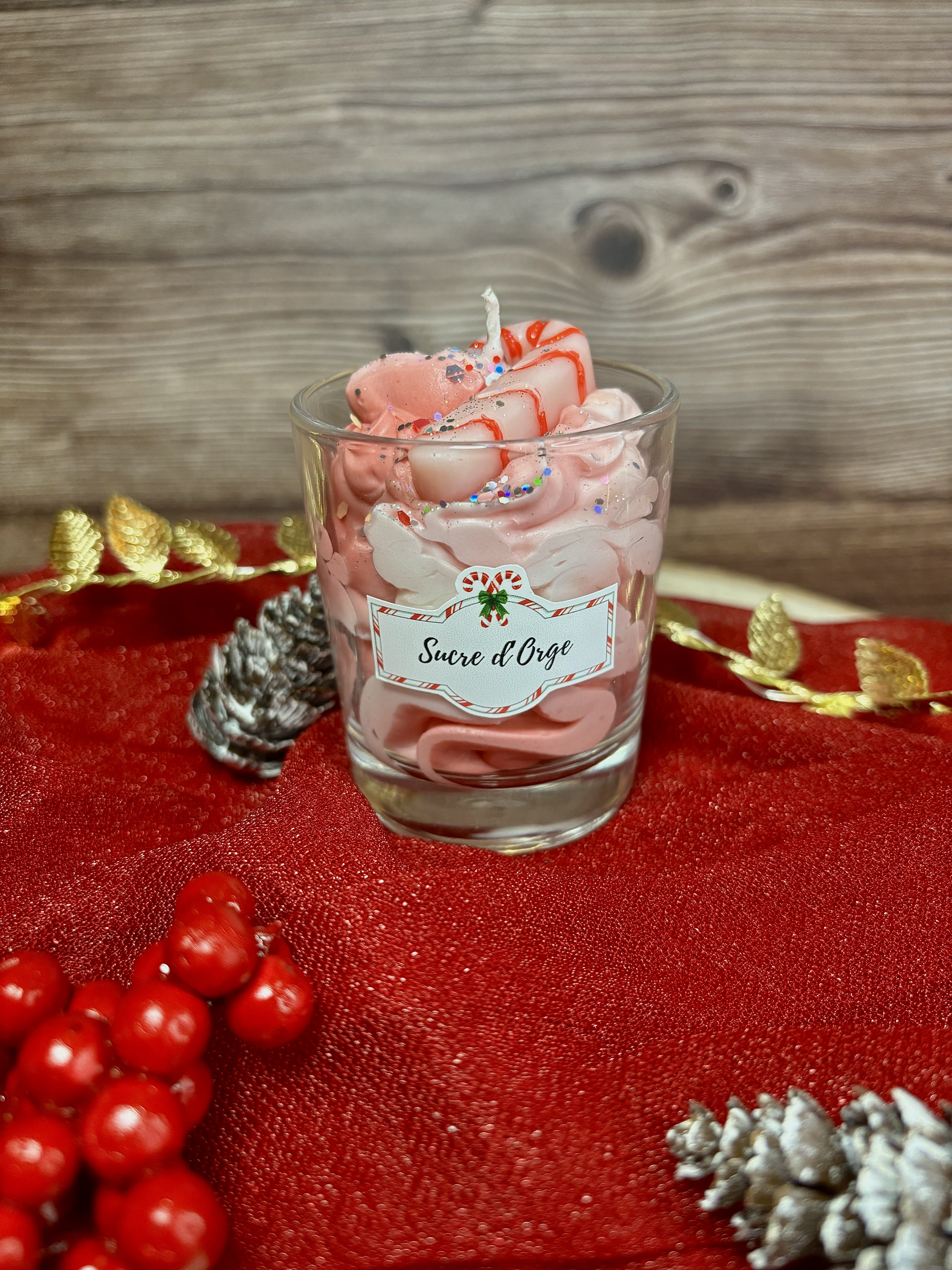 Bougie Gourmande - Sucre d'Orge