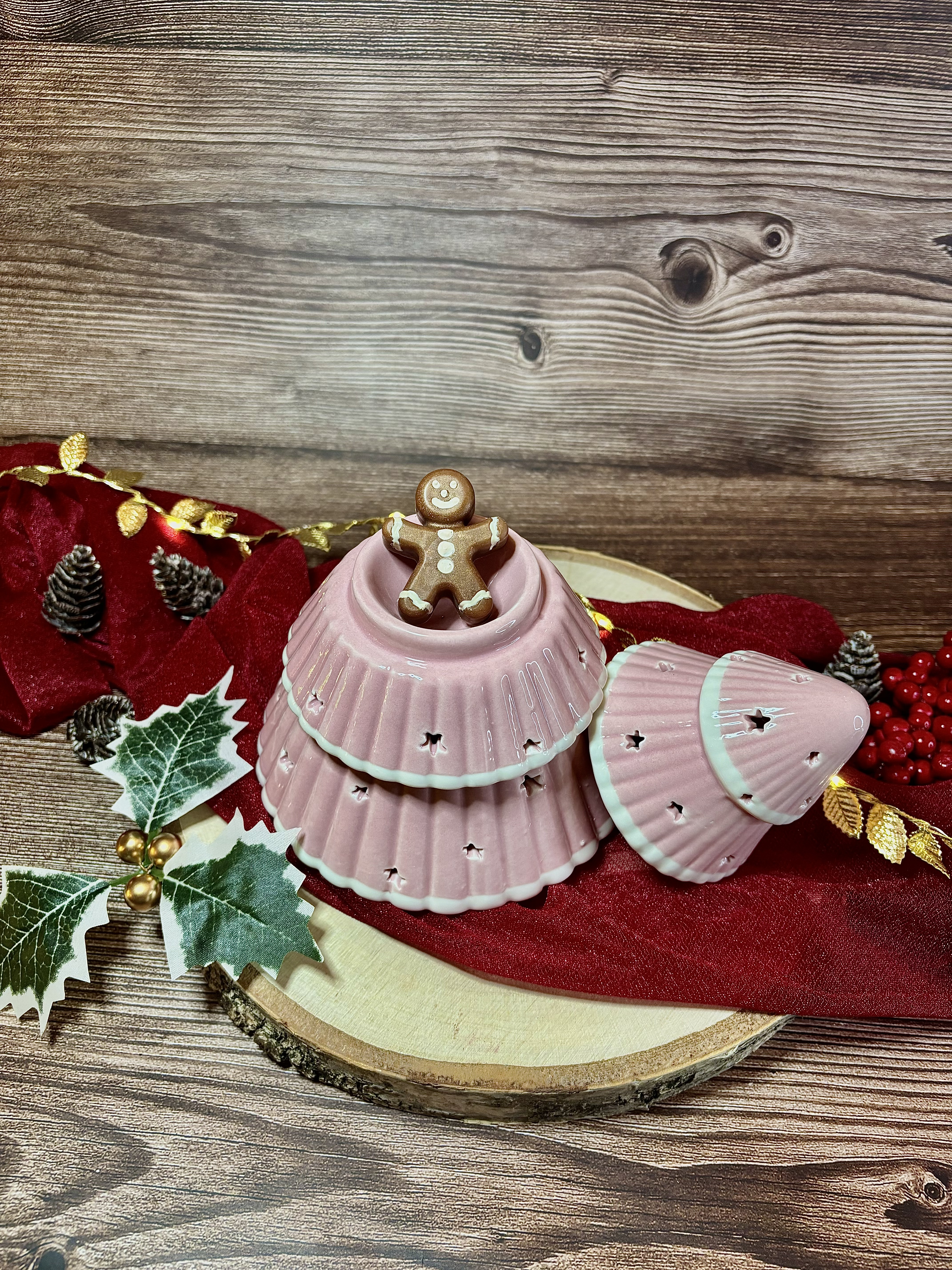 Brûle parfum Sapin - Rose