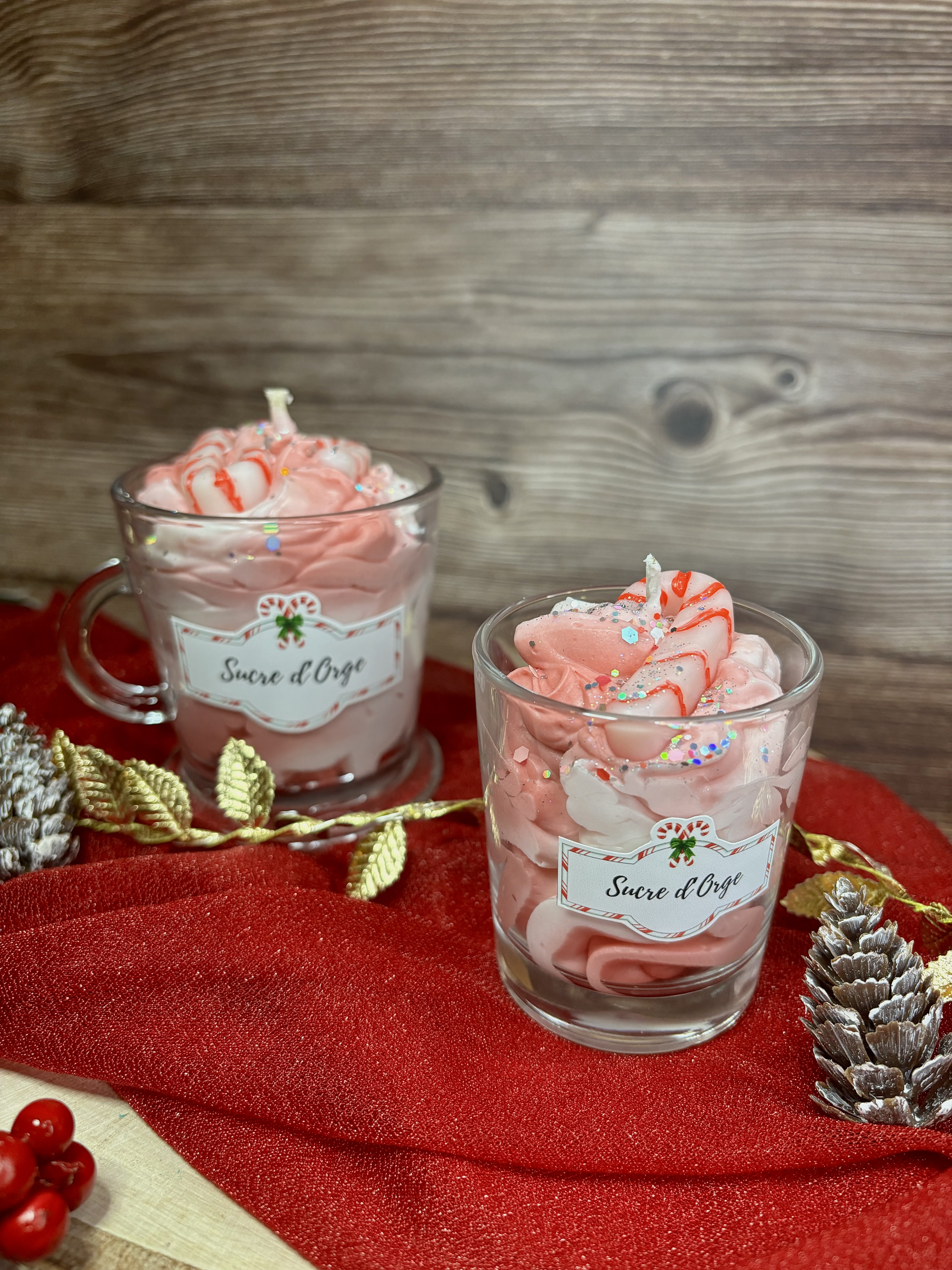 Bougie Gourmande - Sucre d'Orge