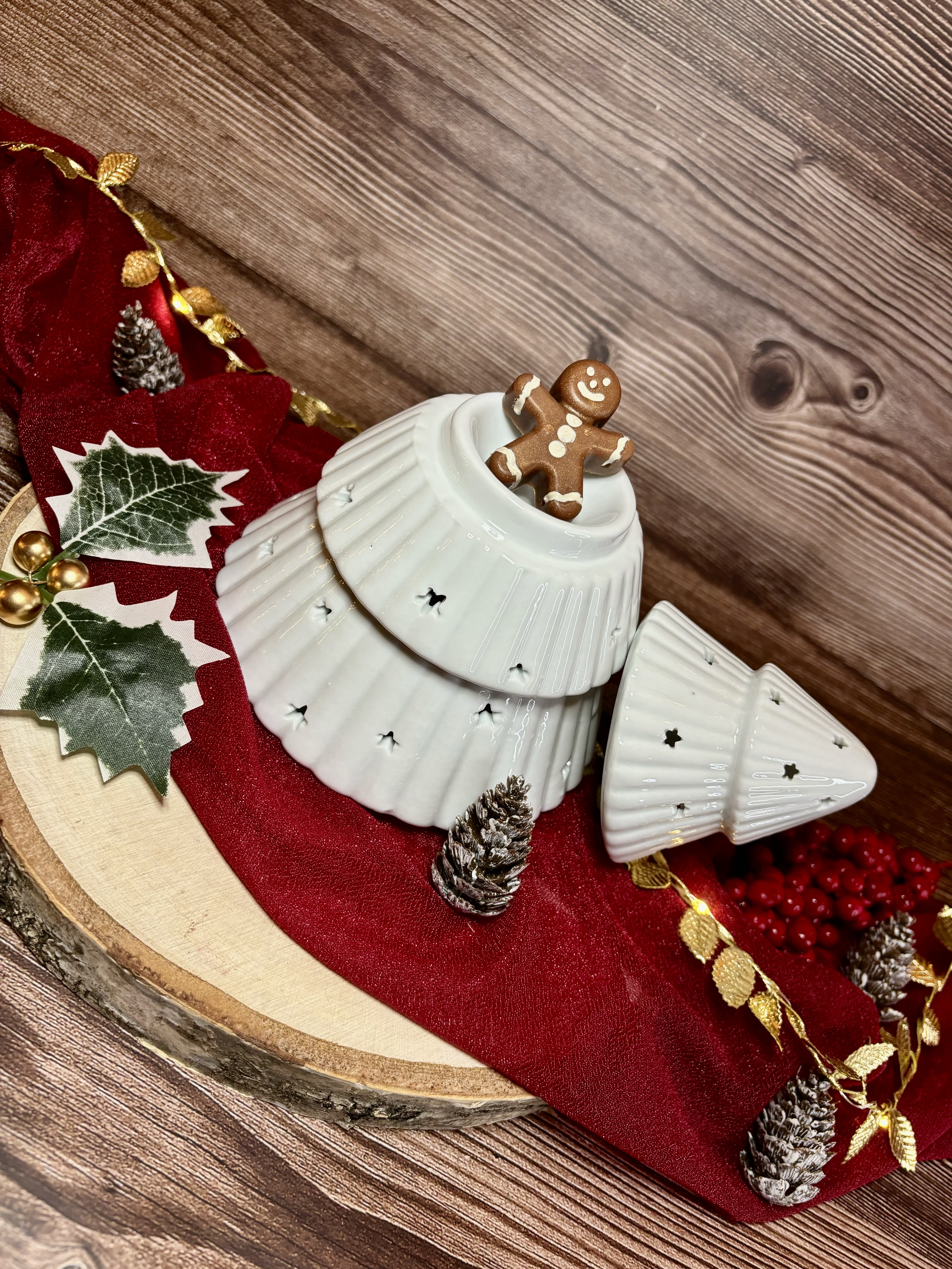 Brûle parfum Sapin - Blanc