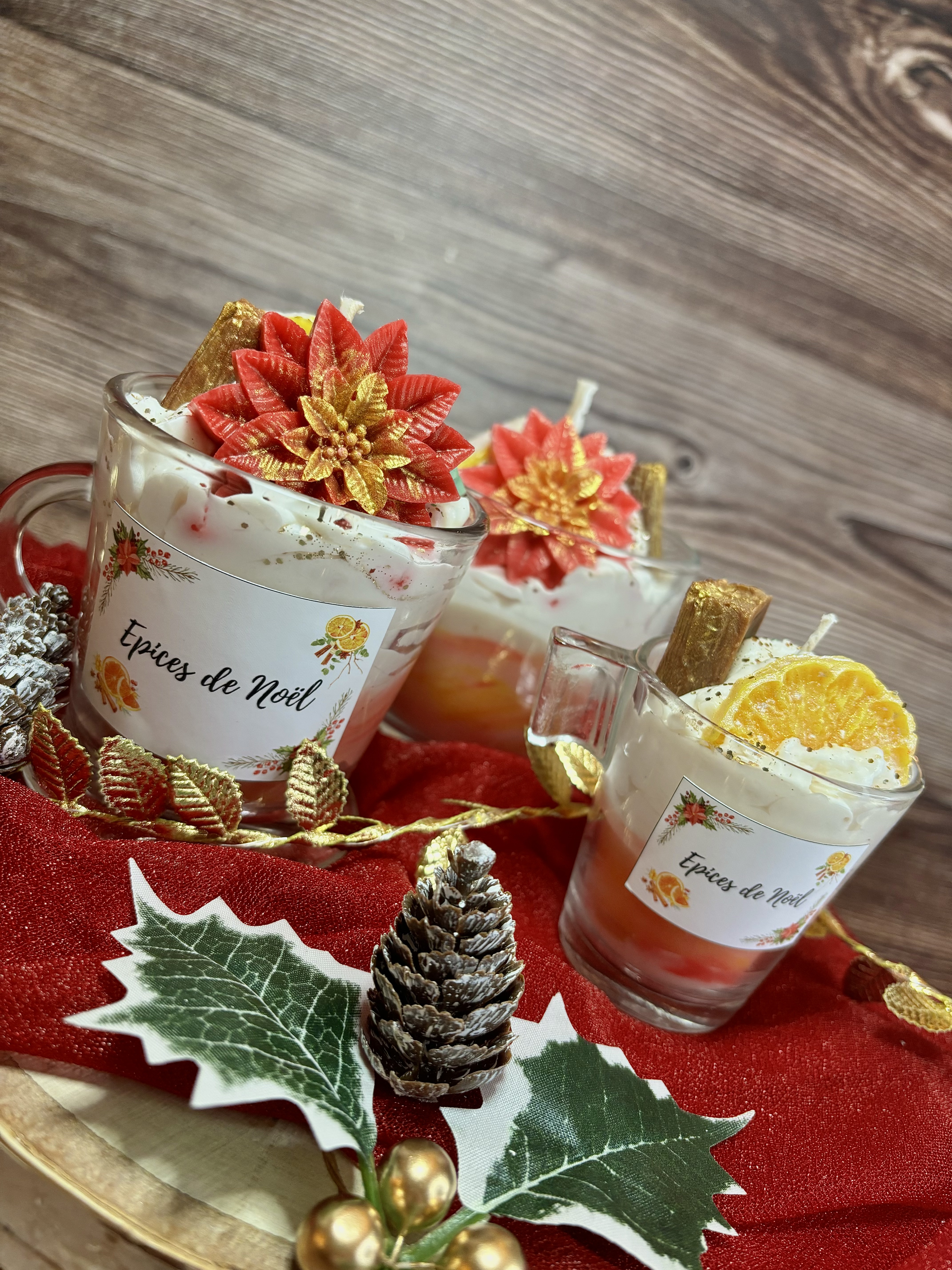 Bougie Gourmande - Epices de Noël
