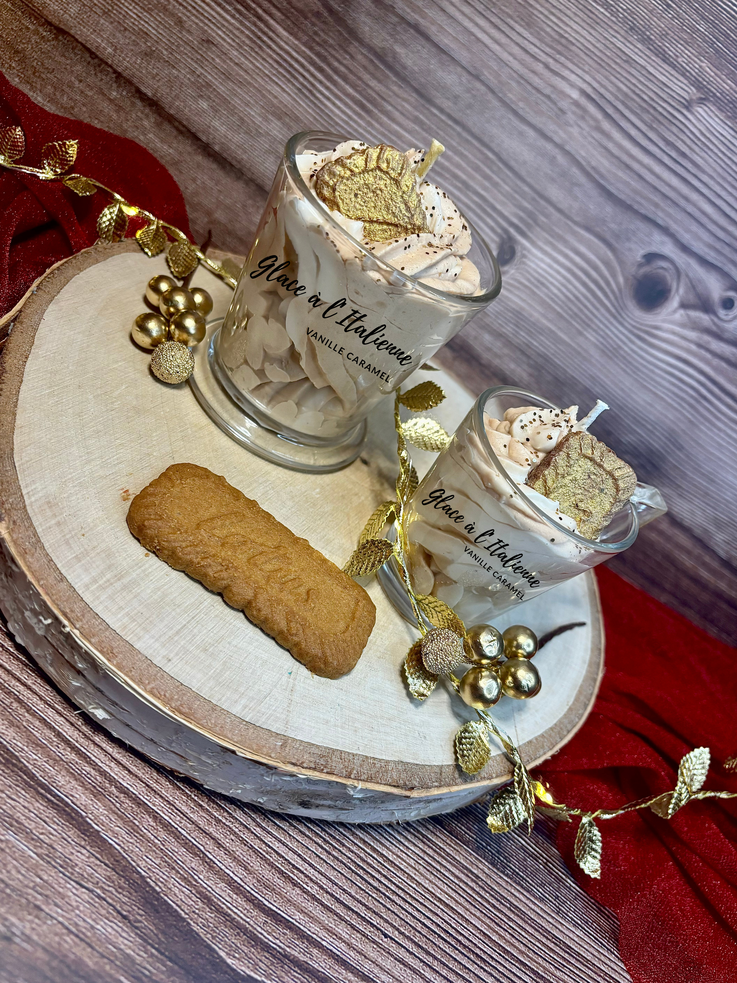 Bougie Gourmande - Inspiration Glace à l'Italienne