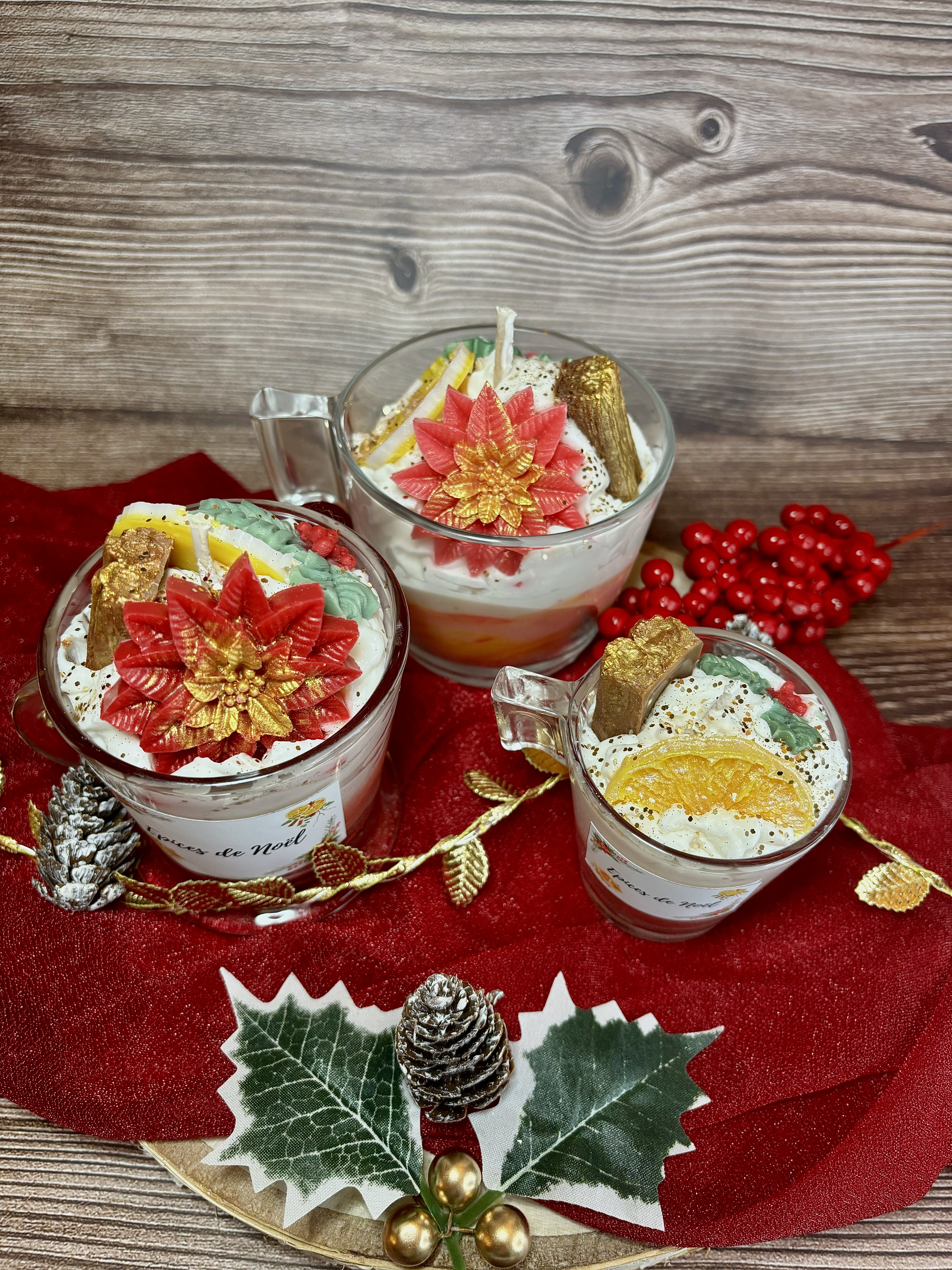 Bougie Gourmande - Epices de Noël