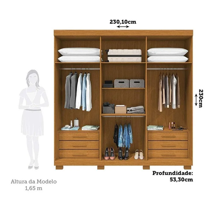 Roupeiro Eliza 6pt