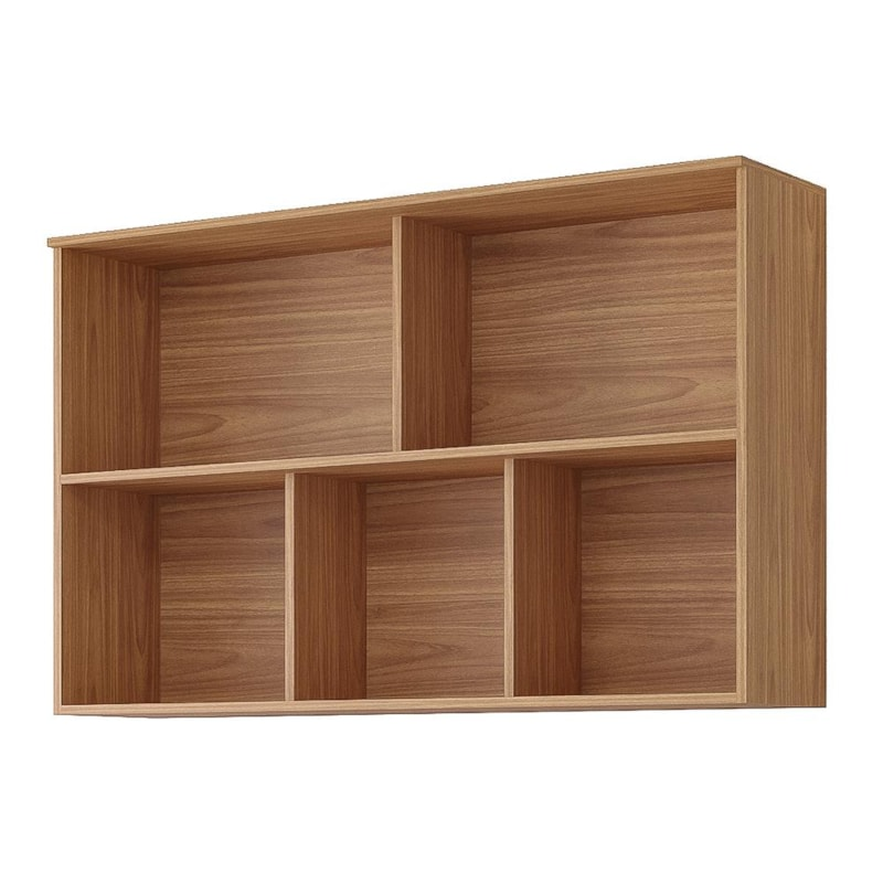 Aereo Bella 120cm 2PT Basculante/vidro - Freijo/titanium