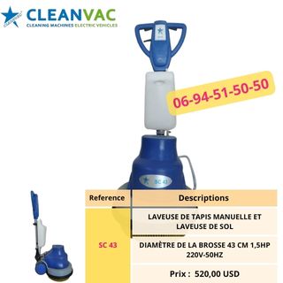 Laveuse de Tapis et Sols