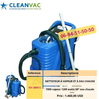 Nettoyeur à vapeur et à eau chaude