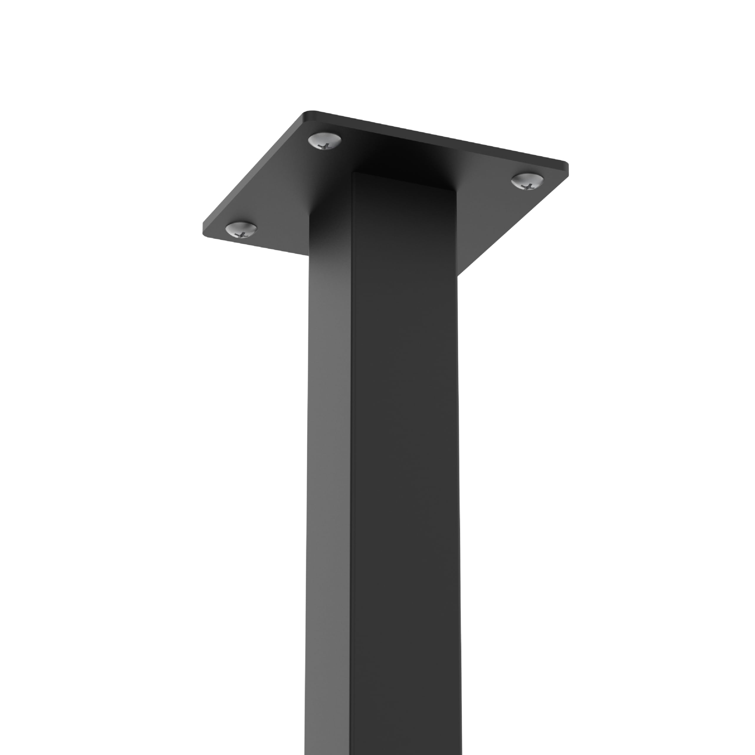 Modern Steel Mailbox Post-