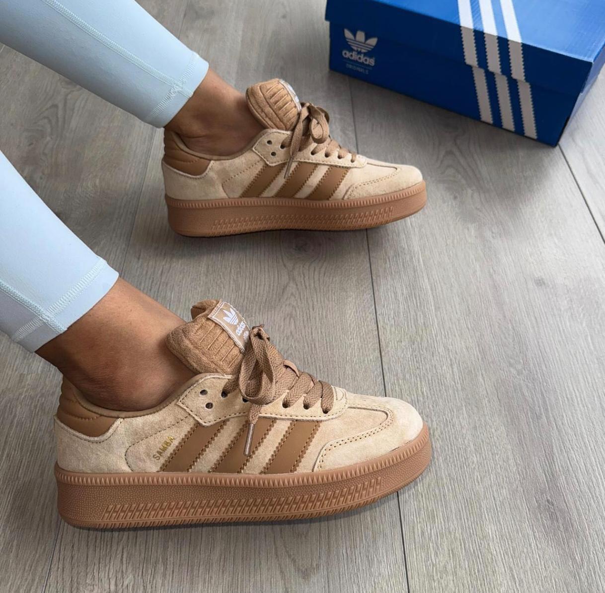 Tenis Adidas Samba Plataforma