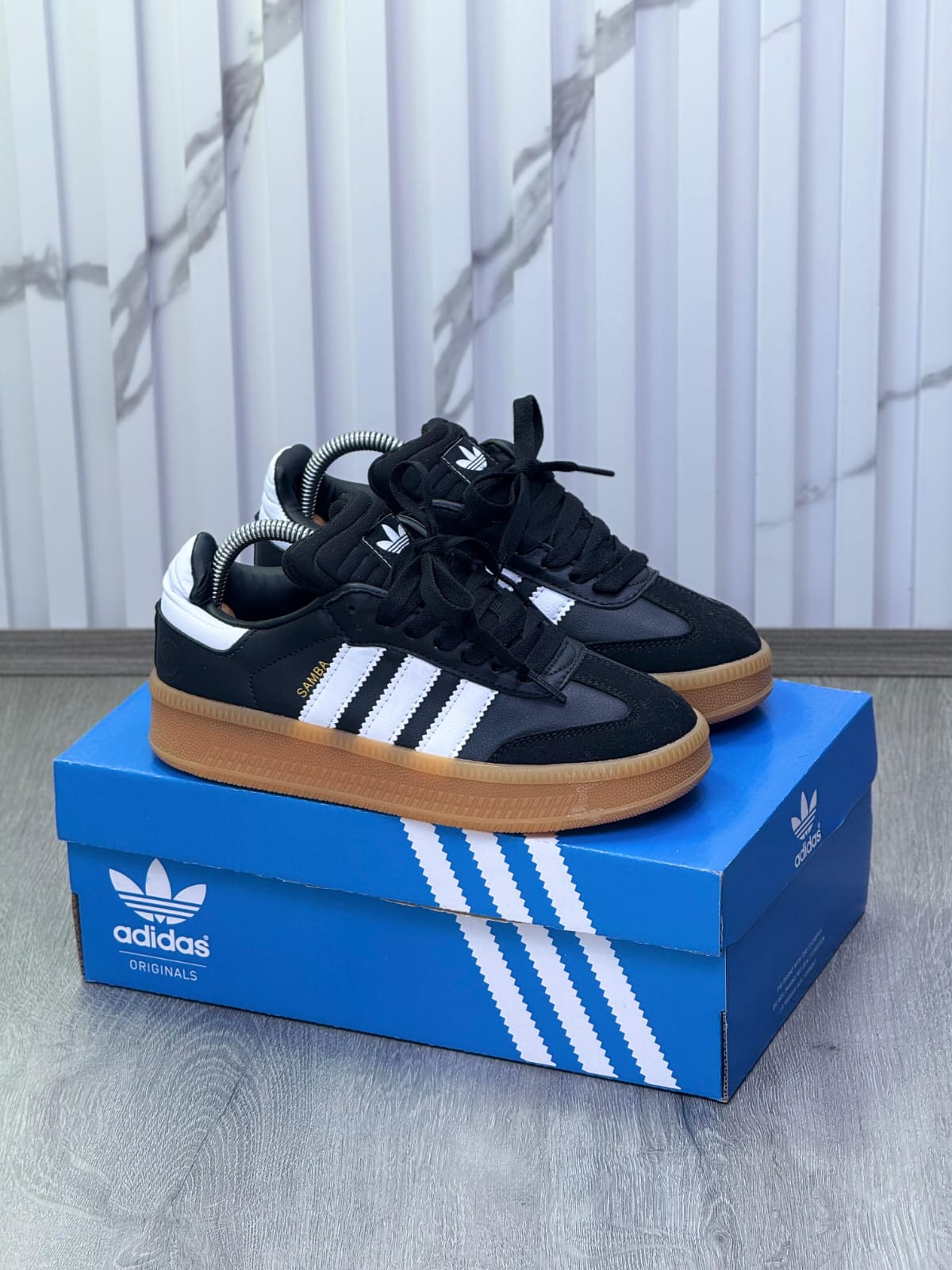 Tenis Adidas Samba Plataforma