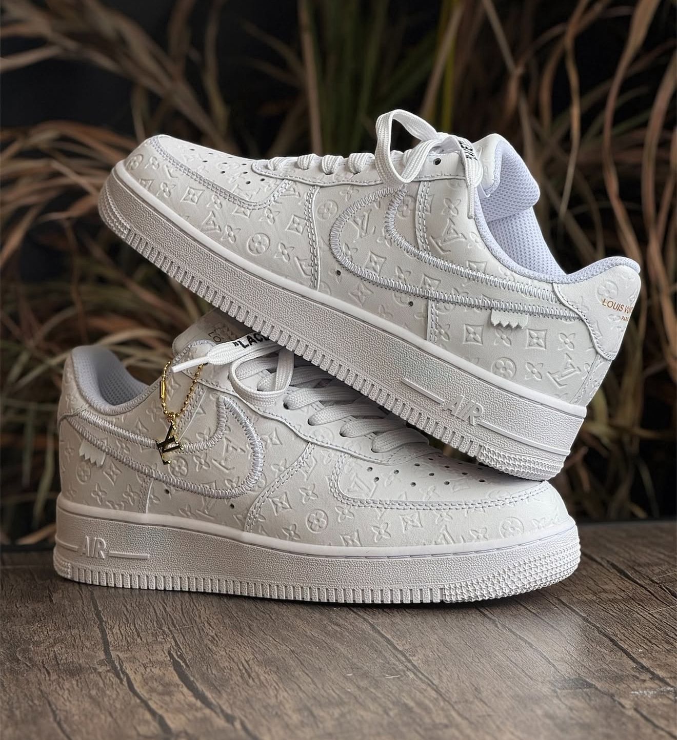 Tenis Nike Air Force one Louis Vuitton
