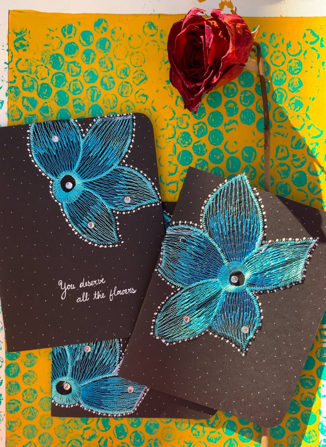 In Full Bloom Greeting Cards