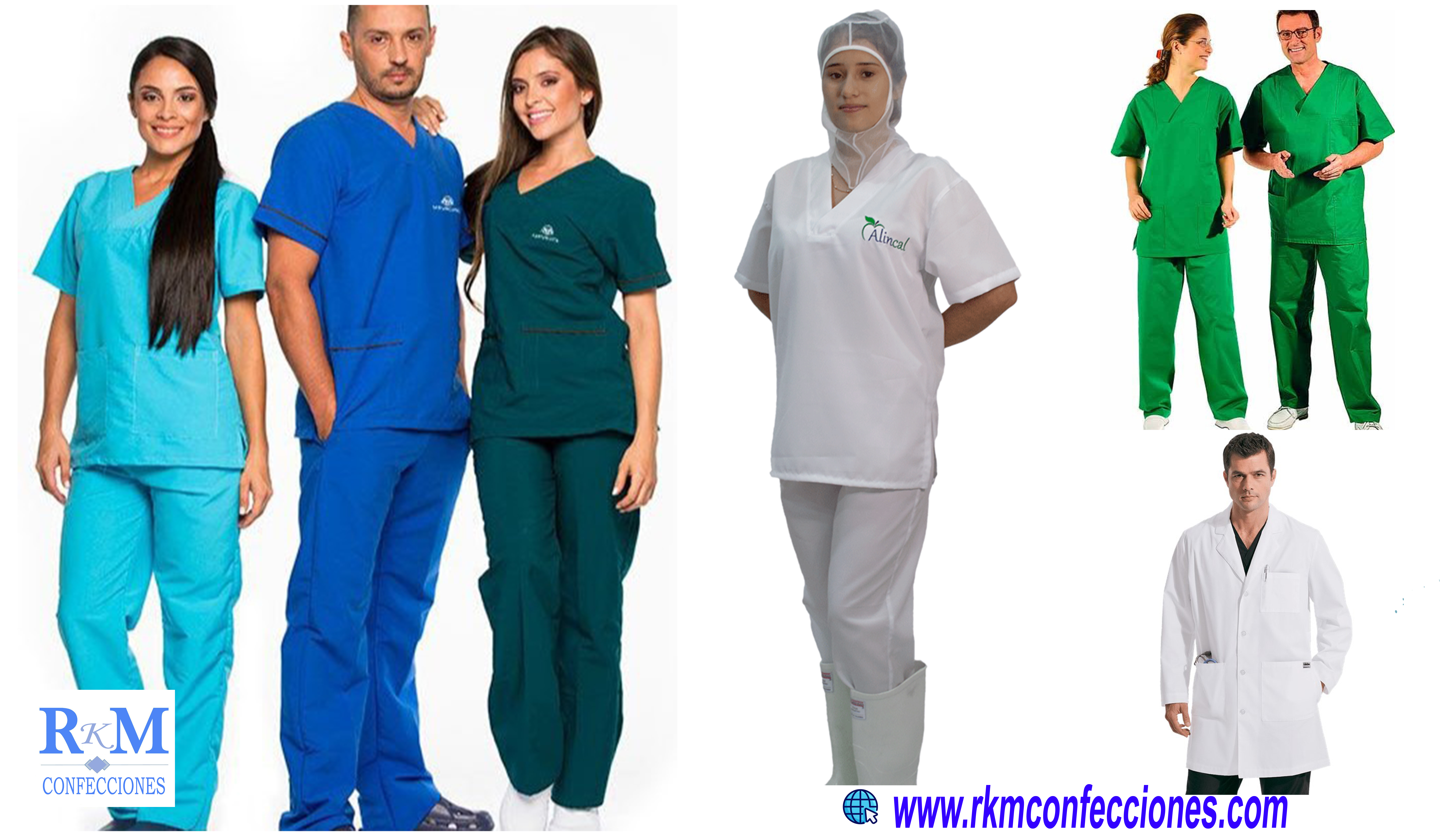 Uniforme de trabajo de industria alimentaria