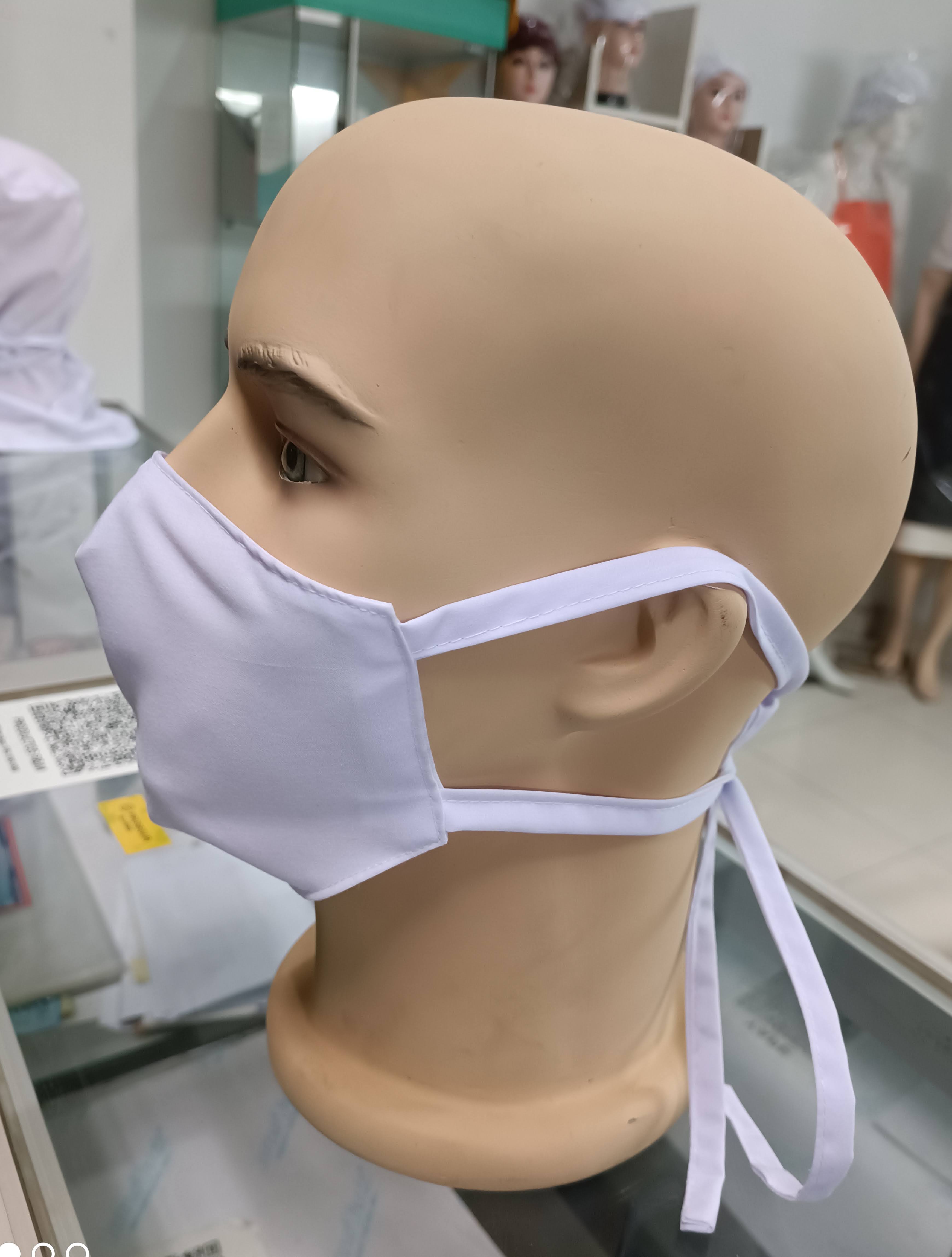 Mascarilla de tela ANATOMICA CON AMARRES