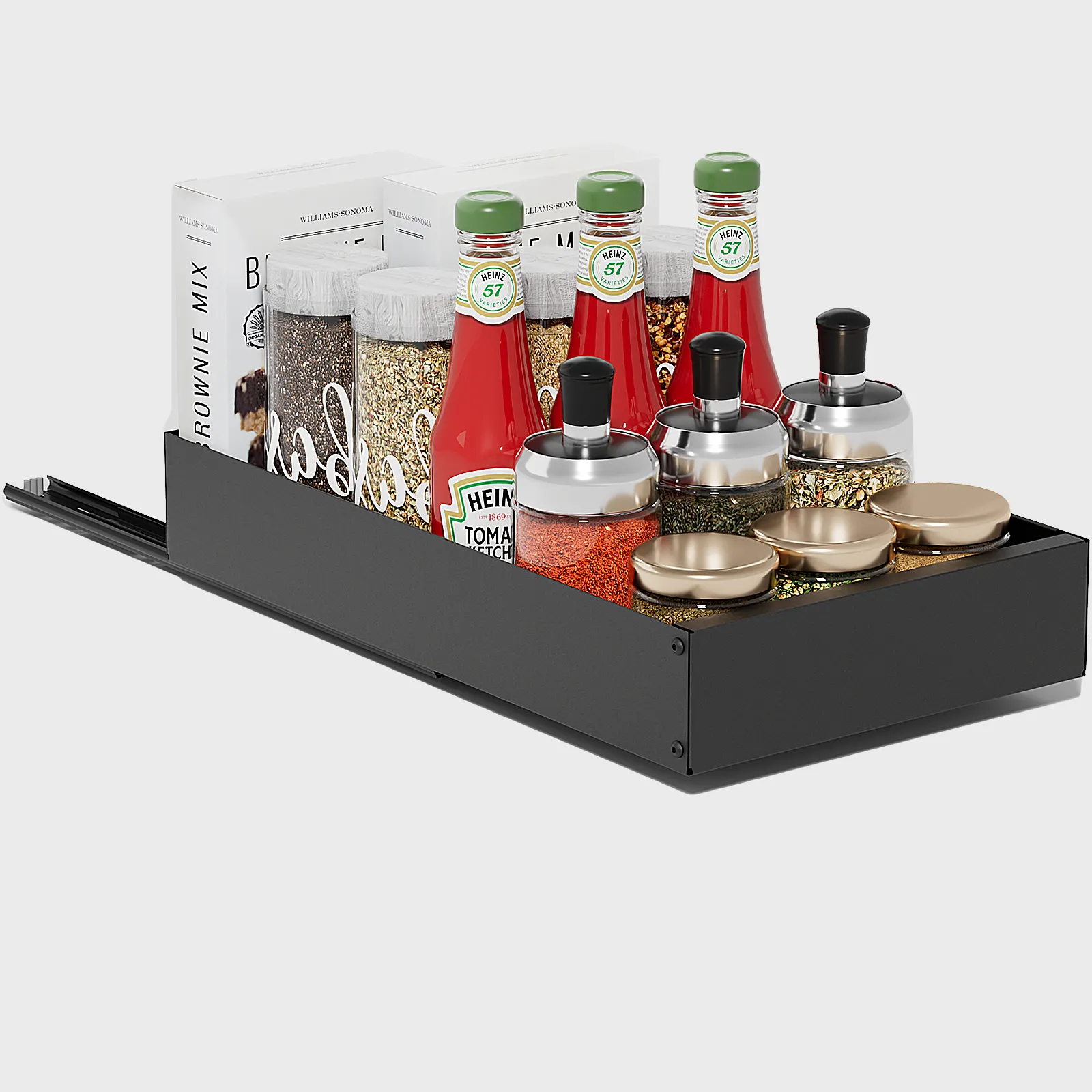 Kitchen Spice and Condiment Organizer