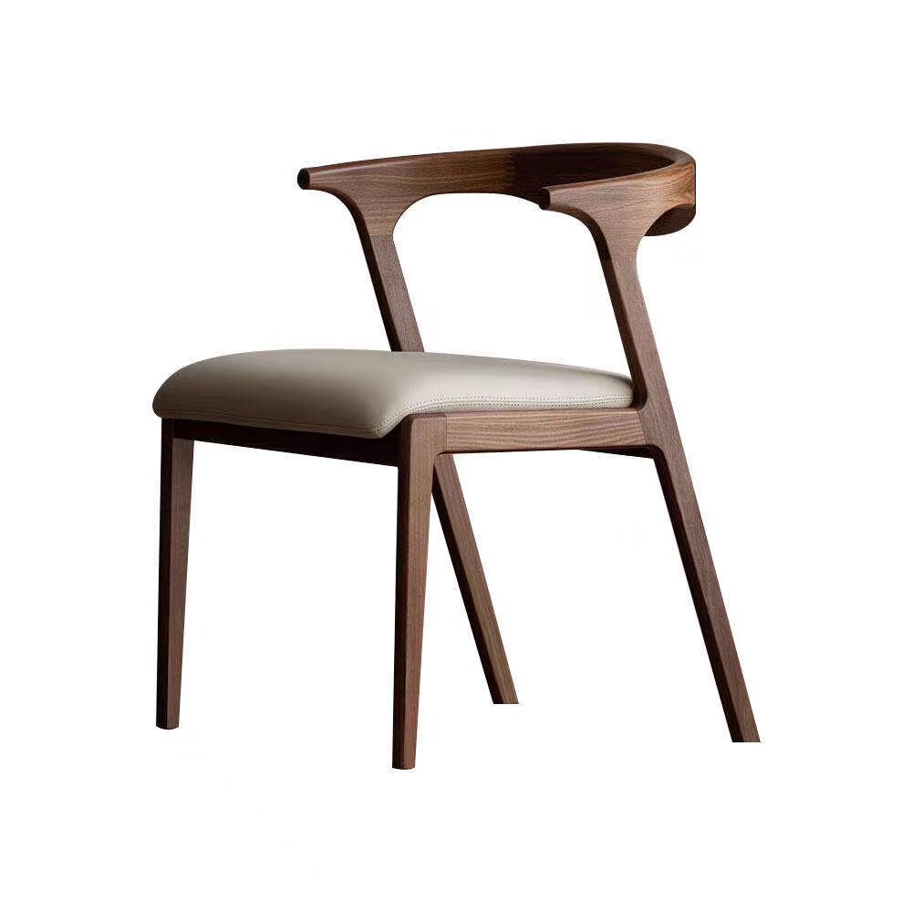 Modern Walnut Dining Chair