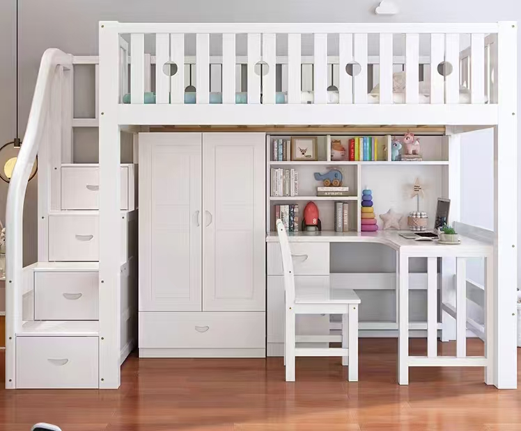 Multifunctional Kids Loft Bed