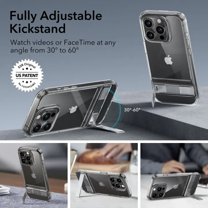 ESR Boost Kickstand Case [ iPhone 15 Family ]