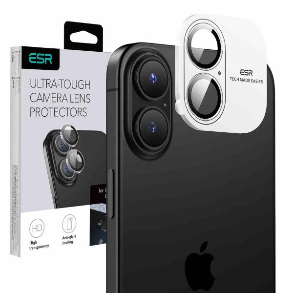 ESR Camera Lens Screen Protector [ iPhone 16 | 15 | 14 Family ]
