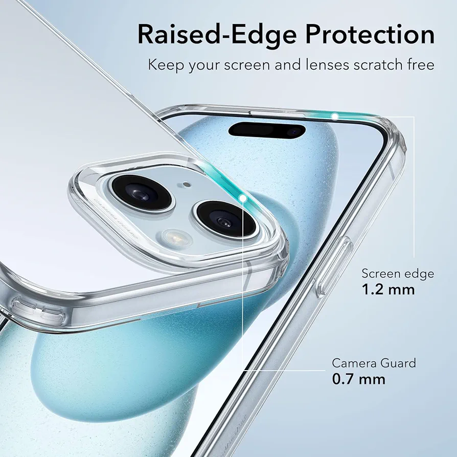 ESR Zero Clear Case [ iPhone 15 Family ]