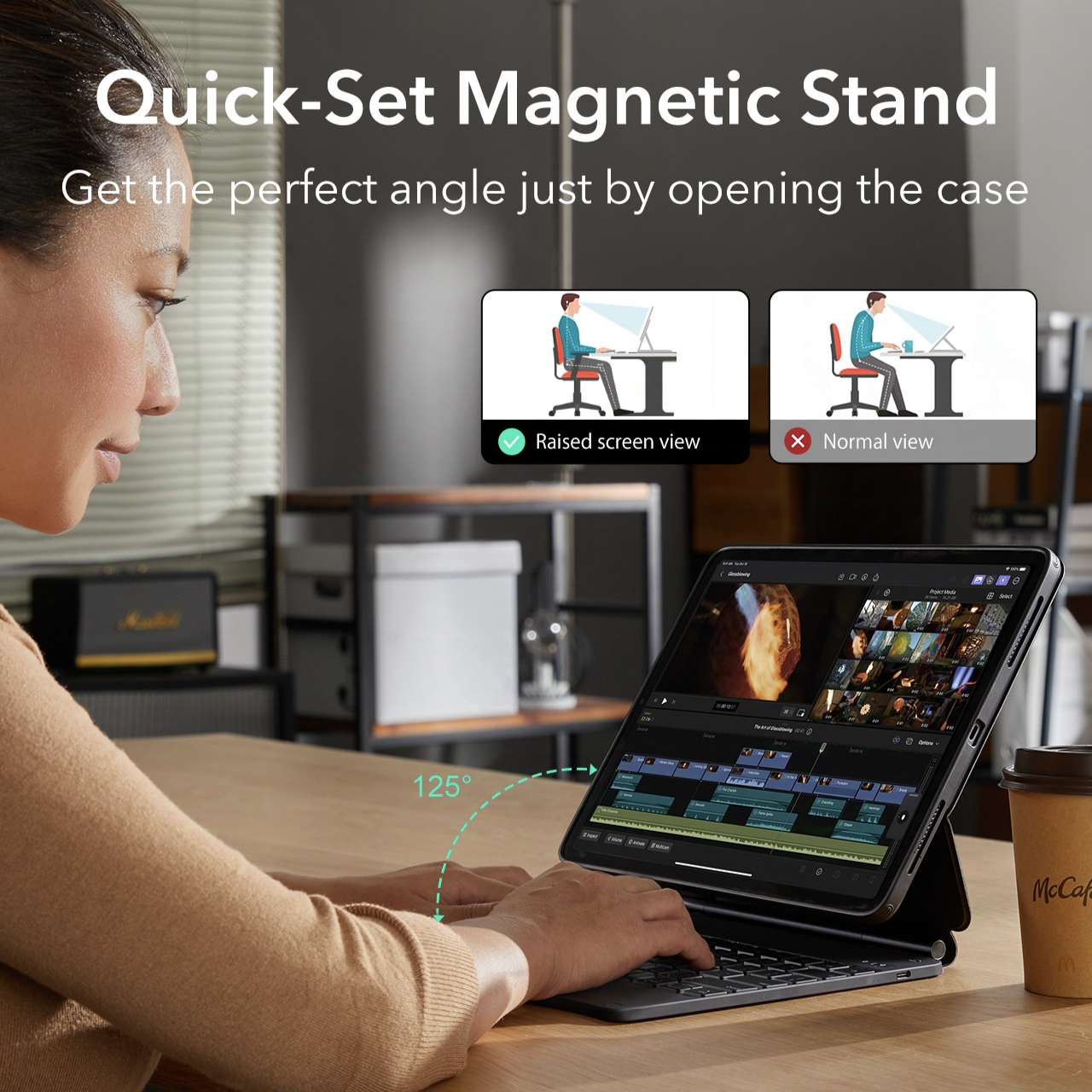 ESR Rebound Magnetic Keyboard US-English