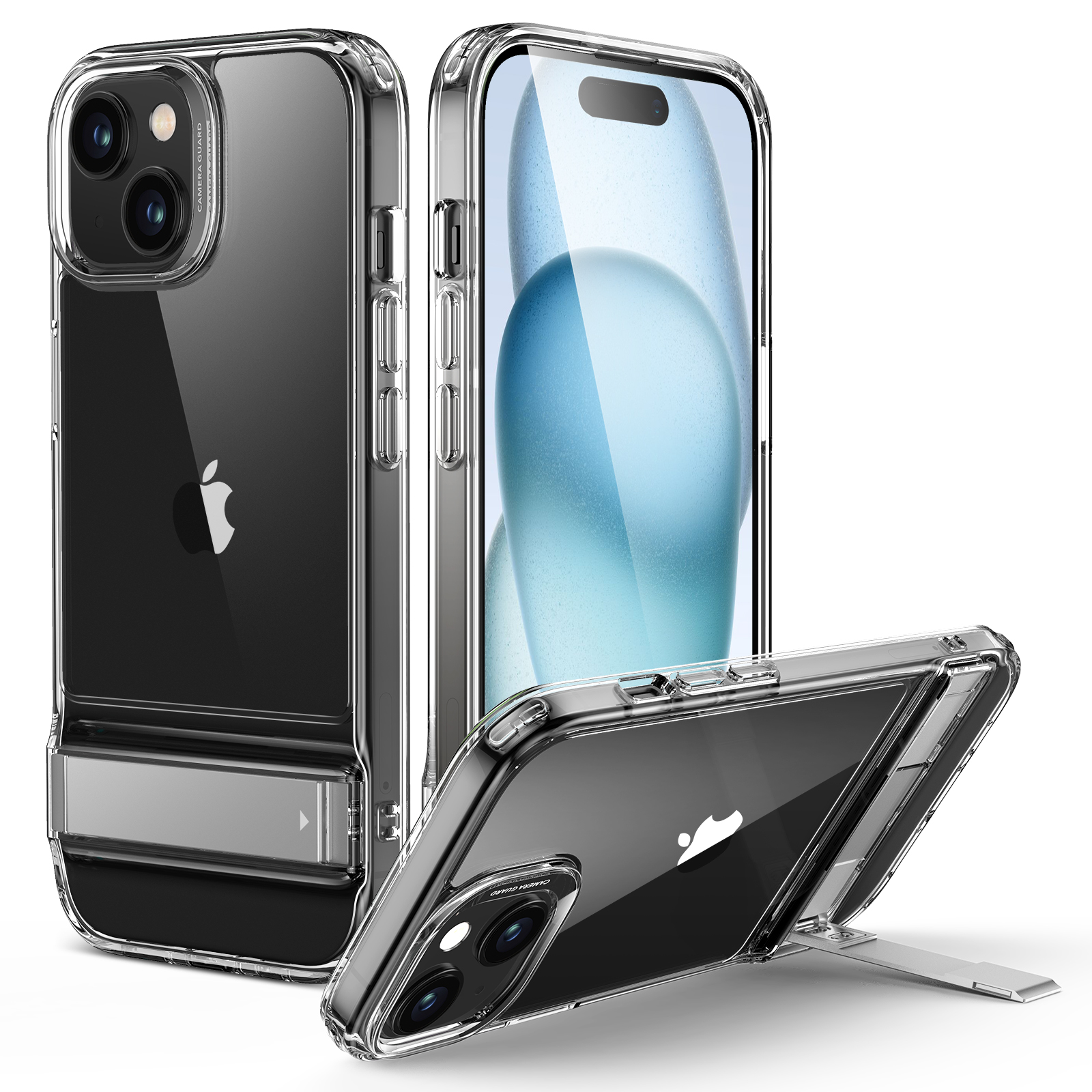 ESR Boost Kickstand Case [ iPhone 15 Family ]
