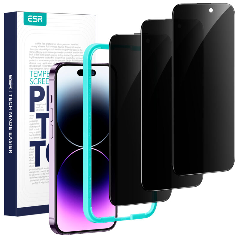 ESR Privacy Tempered Glass 2Pc [ iPhone 14 Family ]