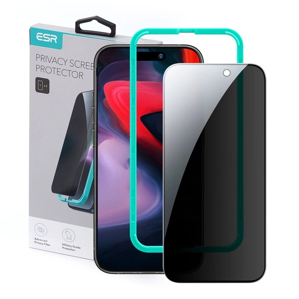 ESR Privacy Tempered Glass [ iPhone 15 Family ]