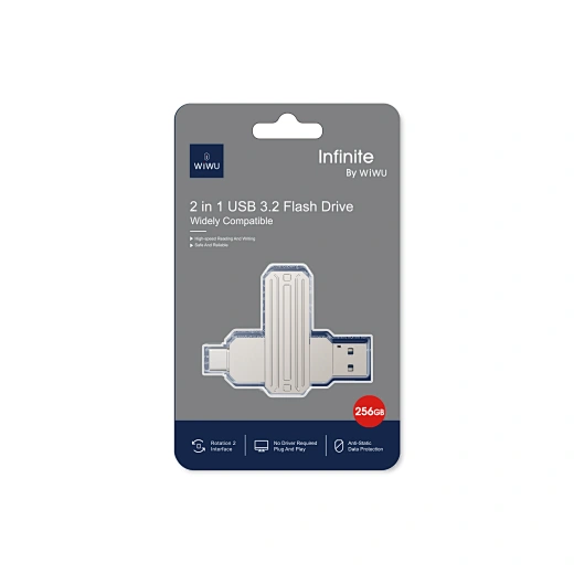 WiWU Flash Drive FD001 [ Silver ]