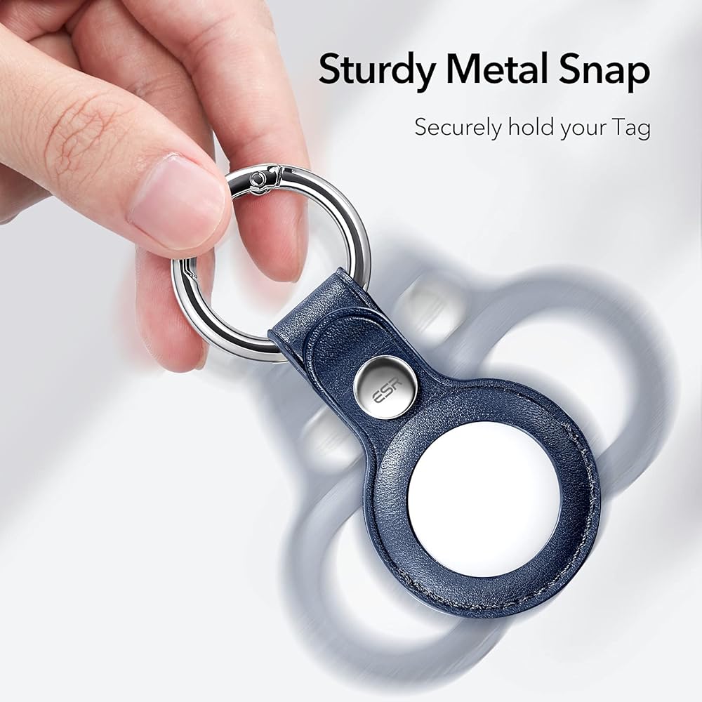 ESR Metro Tag Keychain for AirTag (Leather)