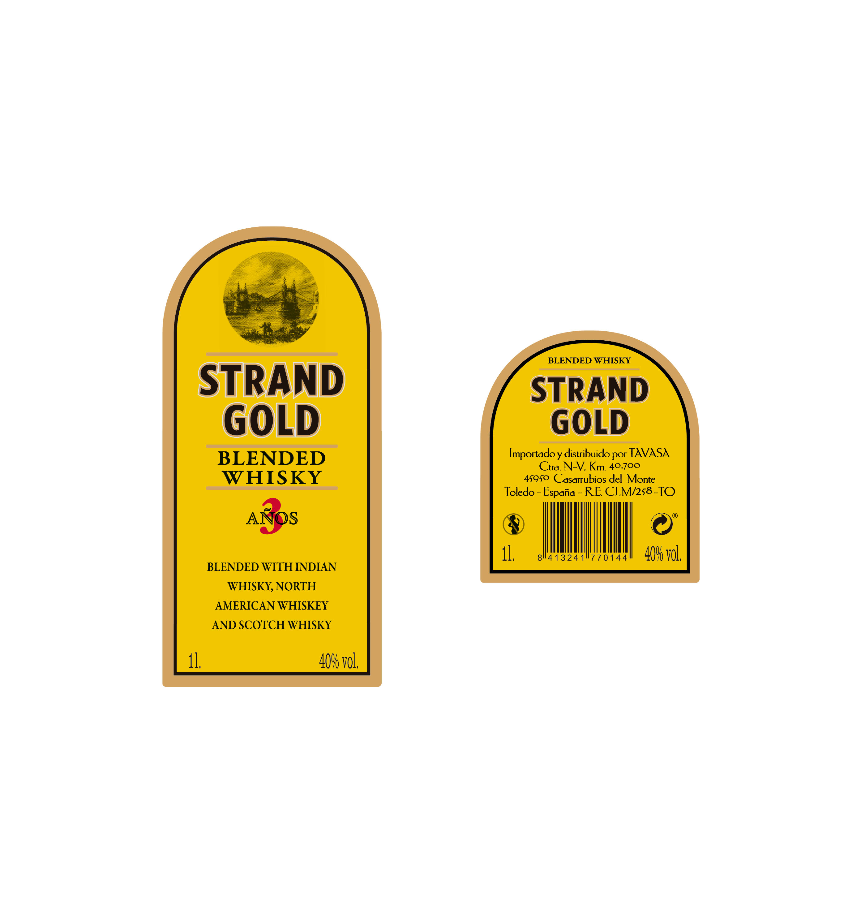 Whisky Strand Gold