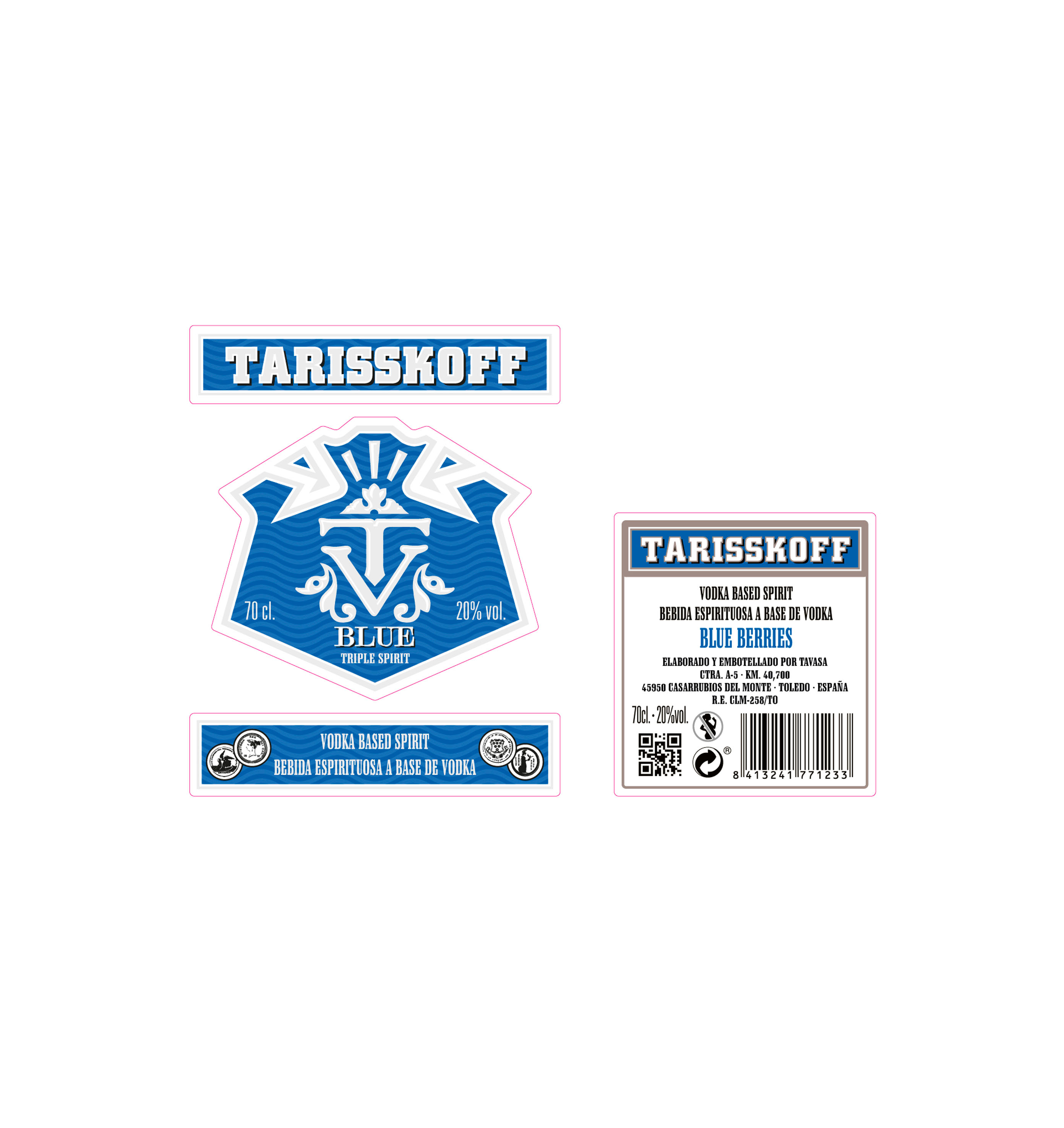 Tarisskoff Blue Vodka