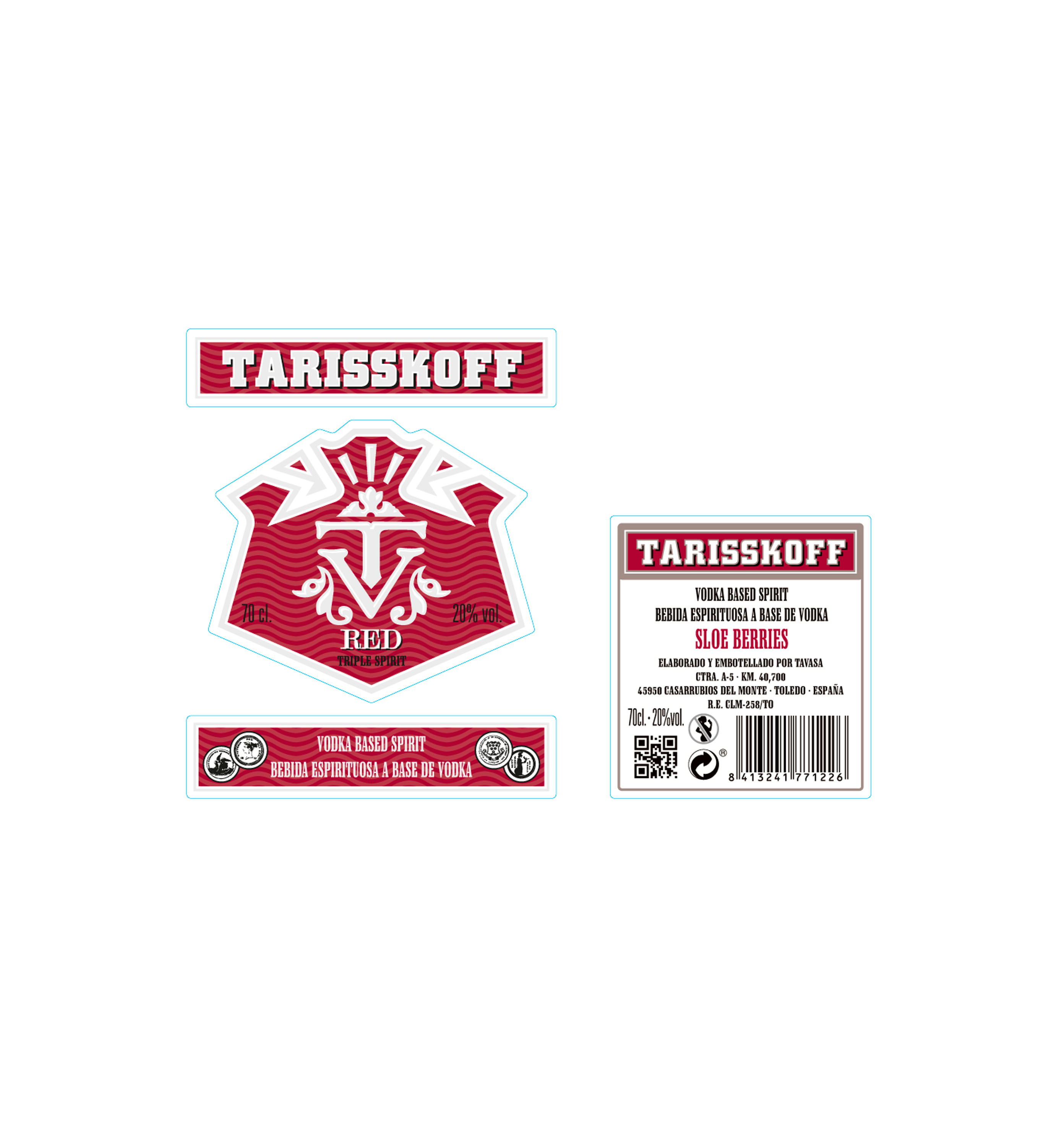 Tarisskoff Vodka Red