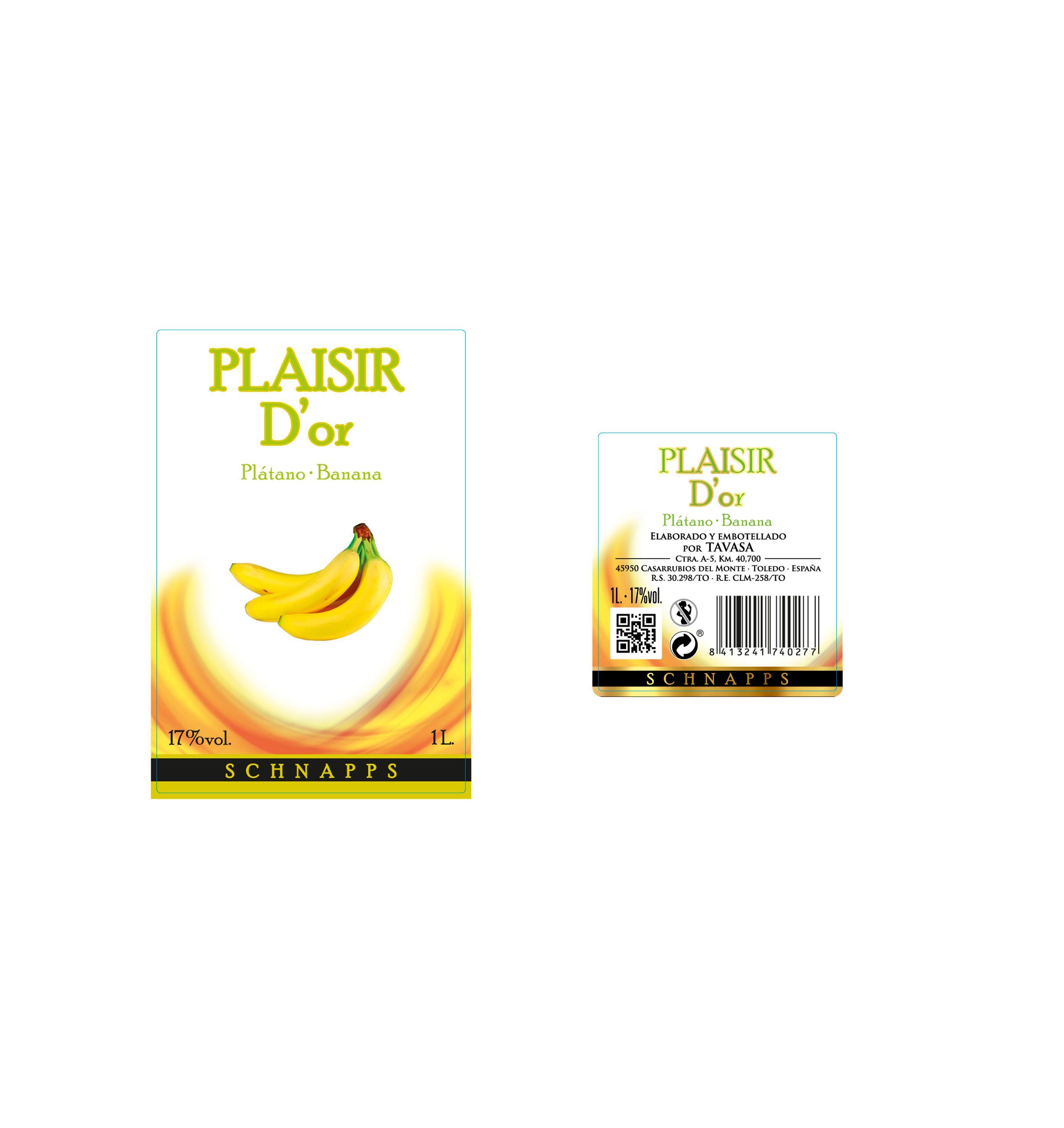 Licor de Plátano Plaisir D'or